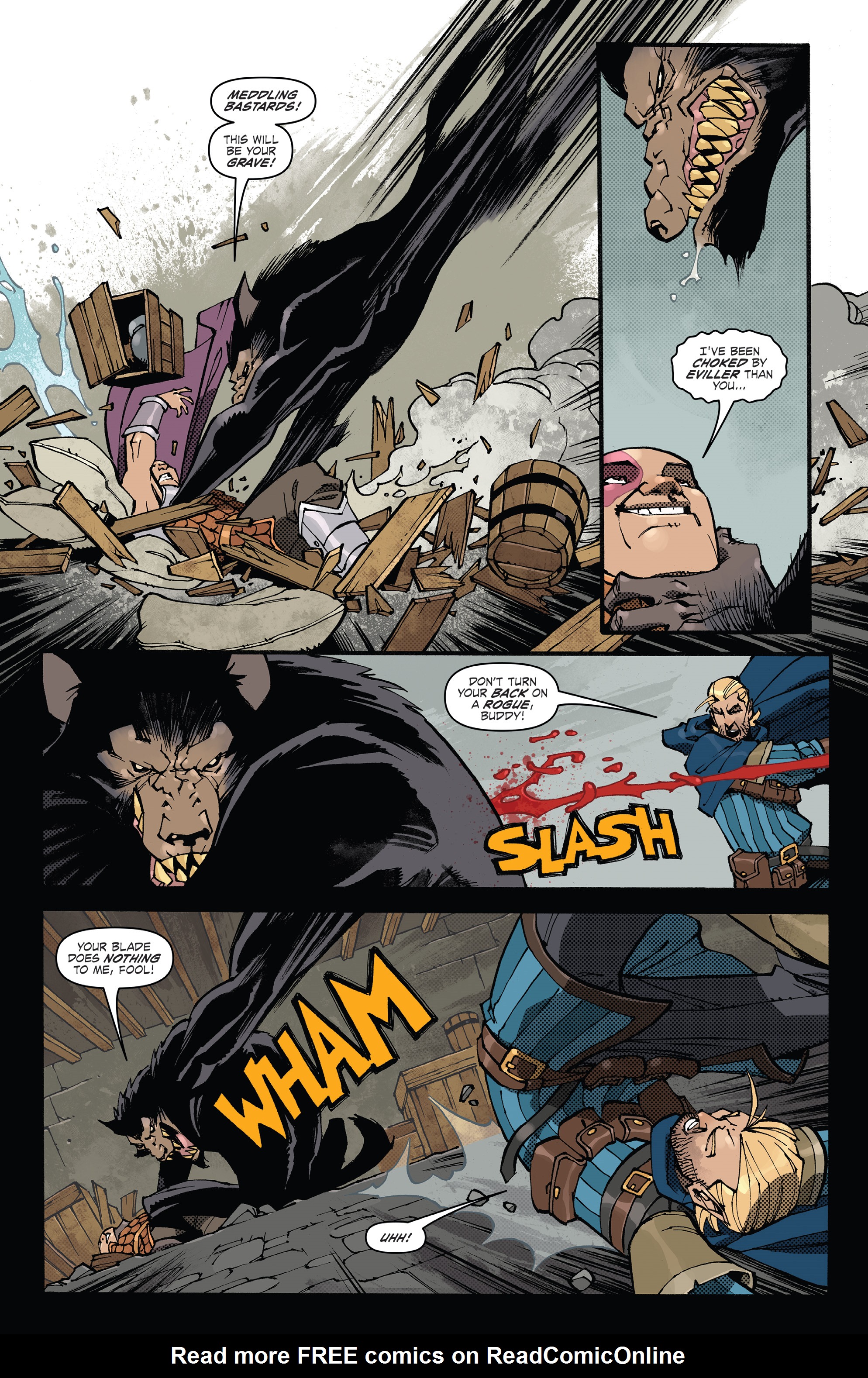 Read online Dungeons And Dragons: Baldur’s Gate 100-Pager comic -  Issue # TPB - 45