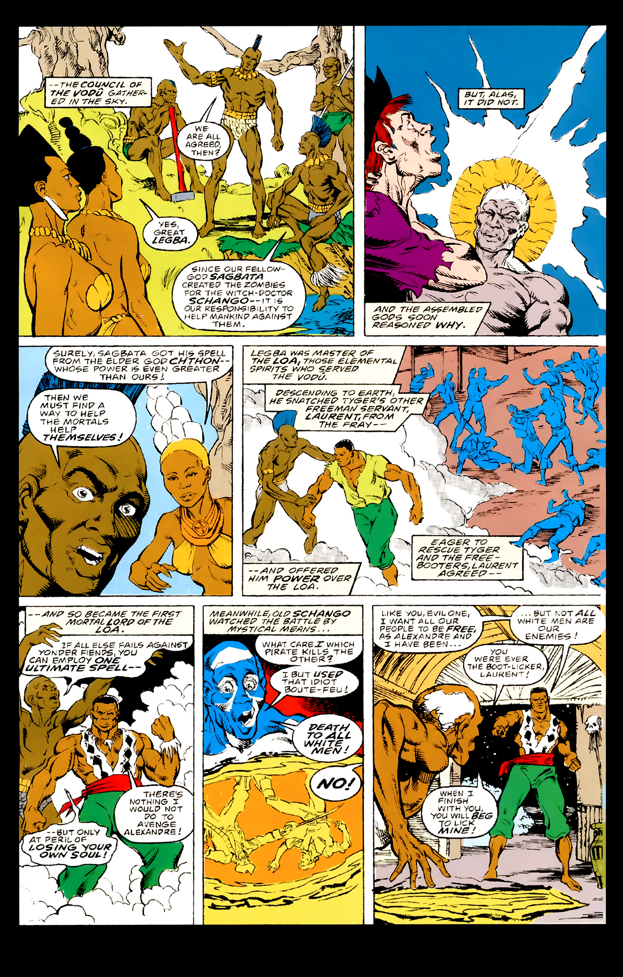 Read online Doctor Voodoo: Avenger of the Supernatural comic -  Issue #4 - 25