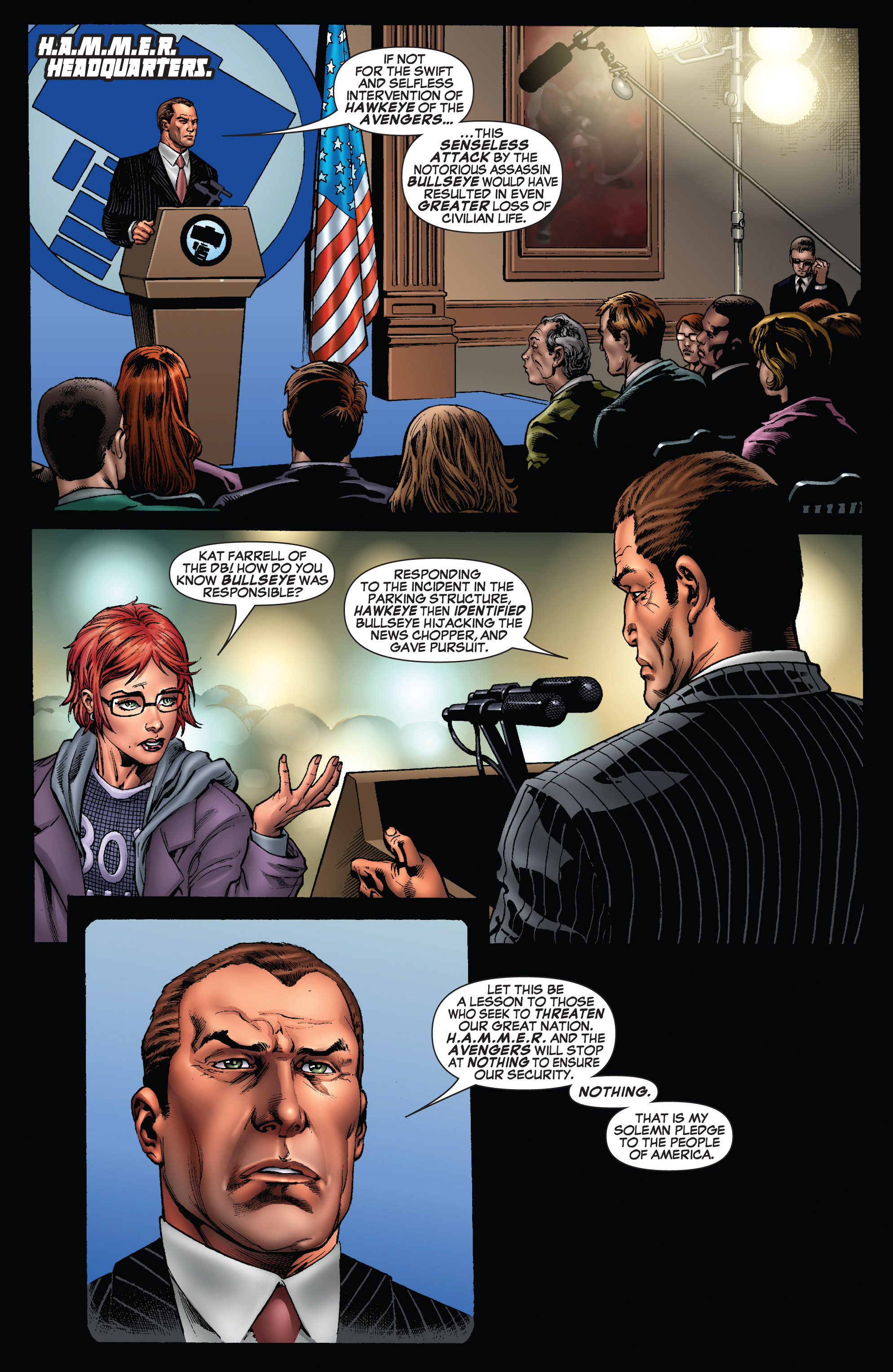 Read online Dark Reign: Hawkeye comic -  Issue #2 - 13