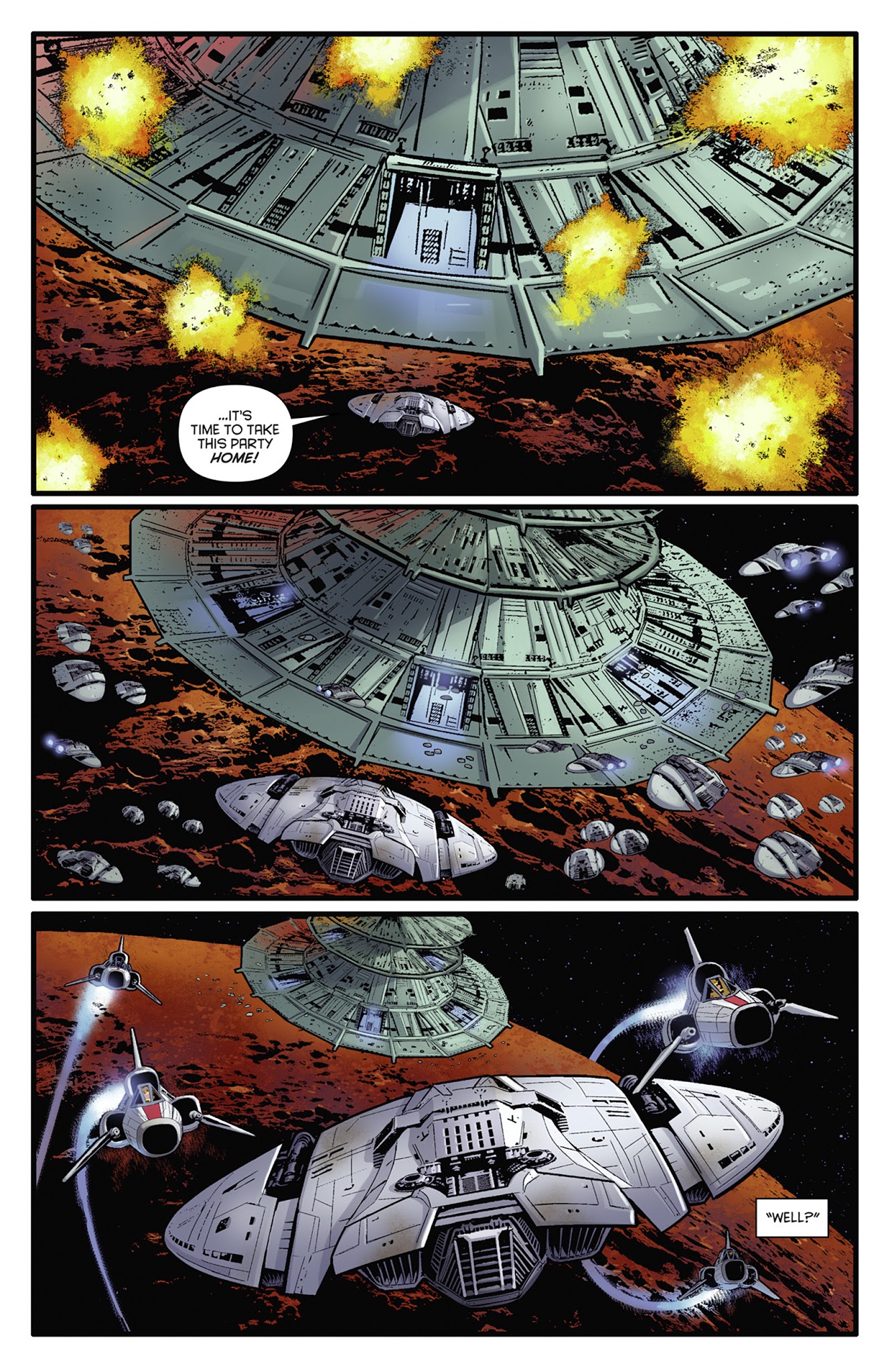 Read online Classic Battlestar Galactica: The Death of Apollo comic -  Issue #4 - 19