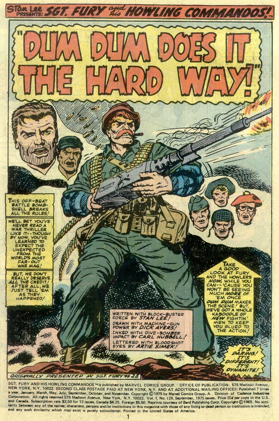 Read online Sgt. Fury comic -  Issue #128 - 3