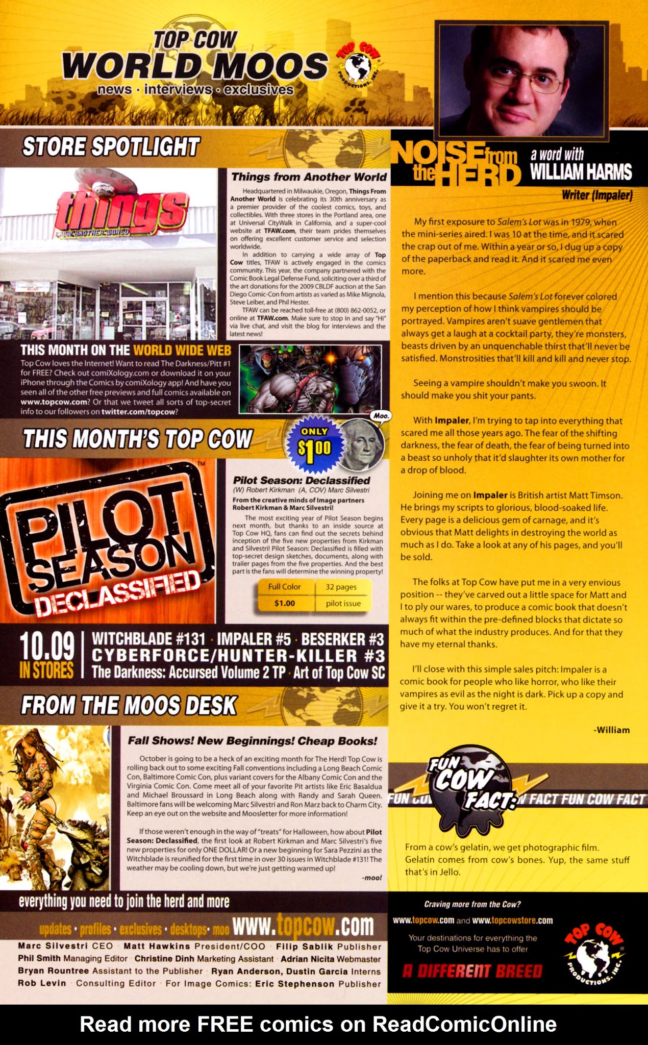 Read online Pilot Season 2009 comic -  Issue # Issue Declassified - 29