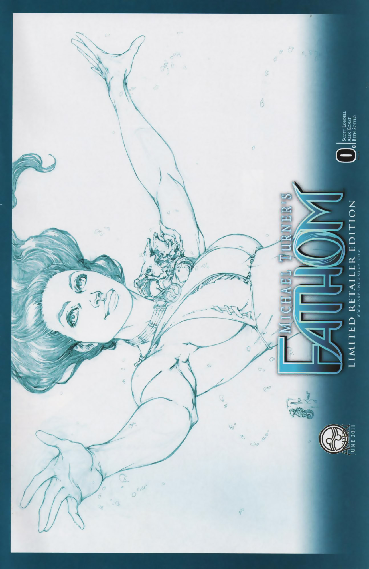 Read online Michael Turner's Fathom comic -  Issue #0 - 2