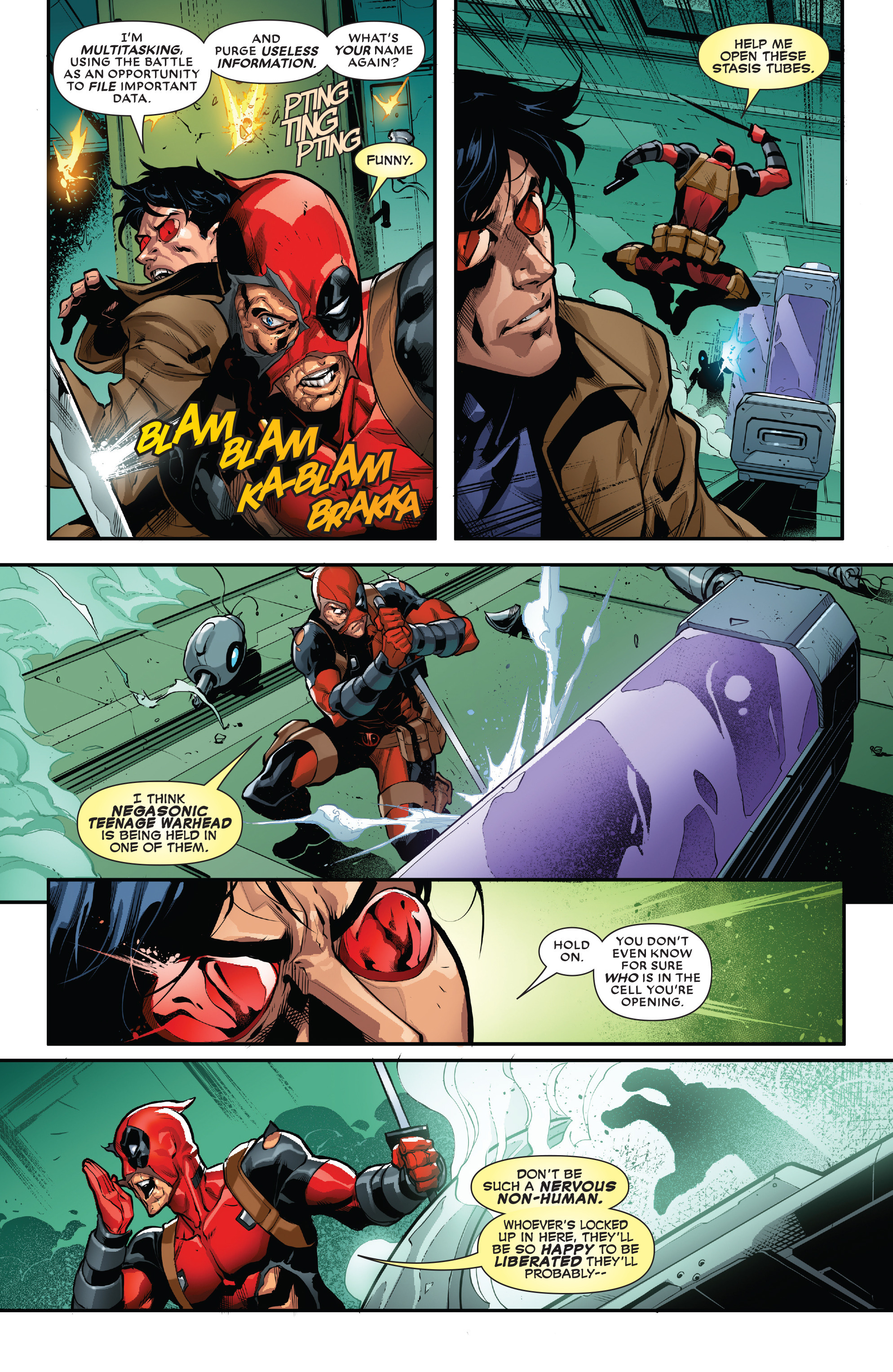 Read online Deadpool & the Mercs For Money [II] comic -  Issue #5 - 6