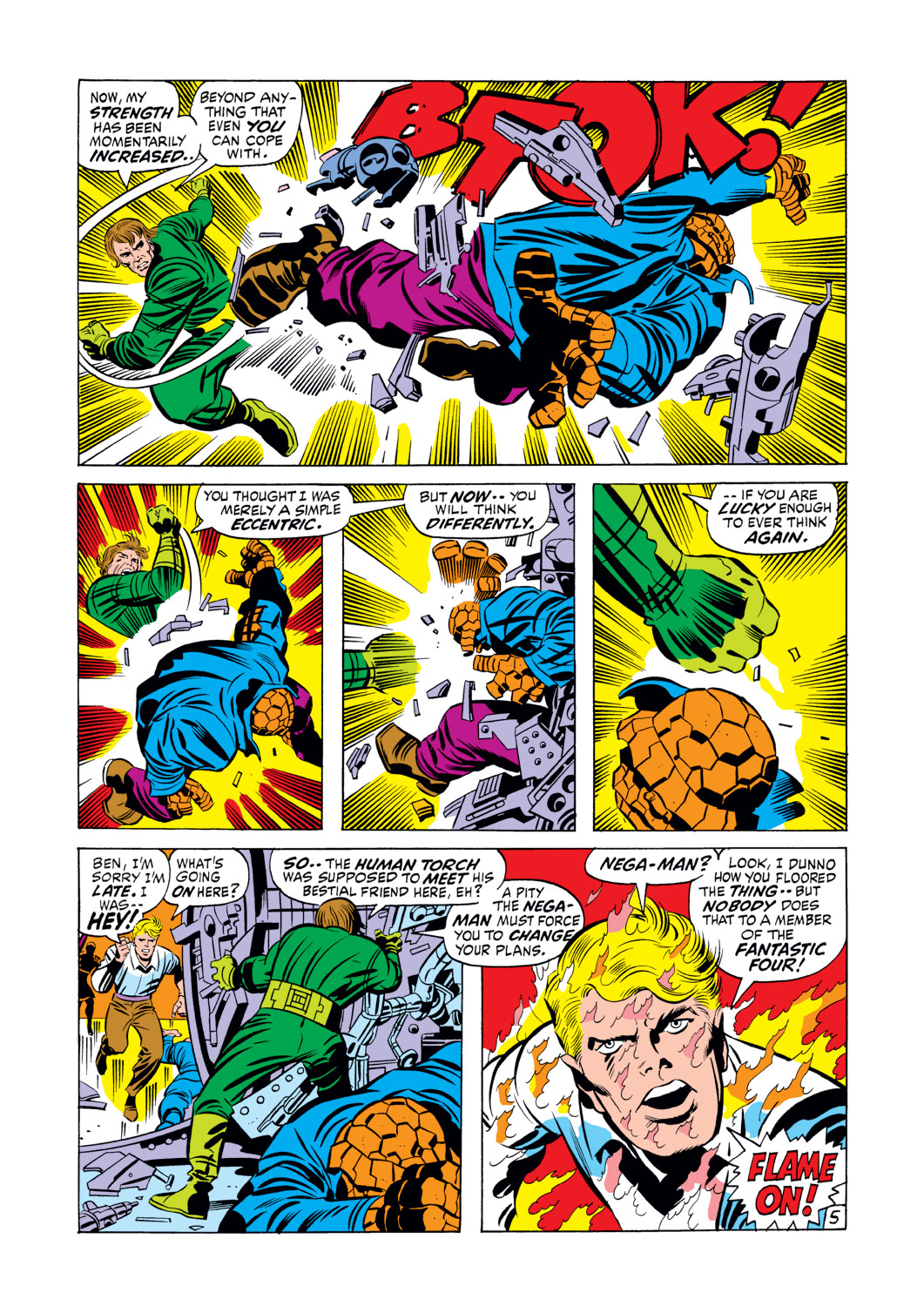Read online Fantastic Four (1961) comic -  Issue #108 - 6