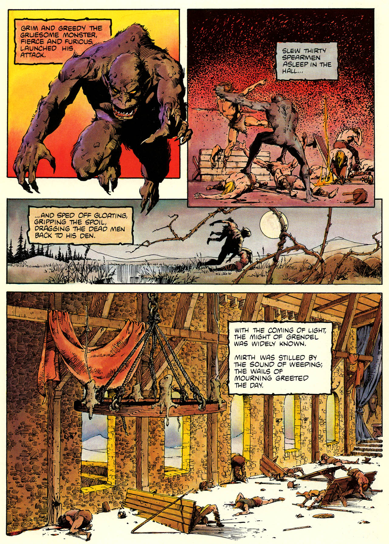 Read online Beowulf (1984) comic -  Issue # Full - 9