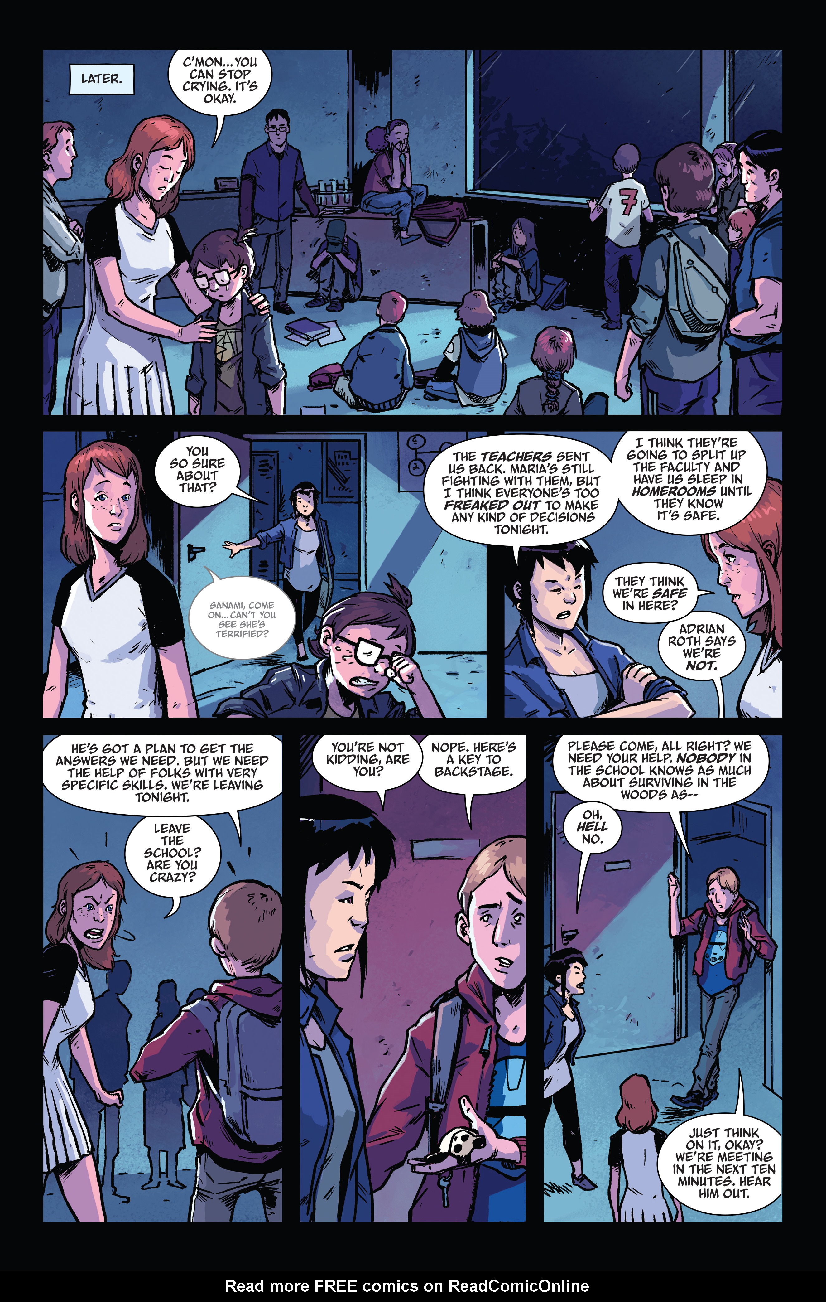 Read online The Woods comic -  Issue # _Yearbook Edition 1 (Part 1) - 20