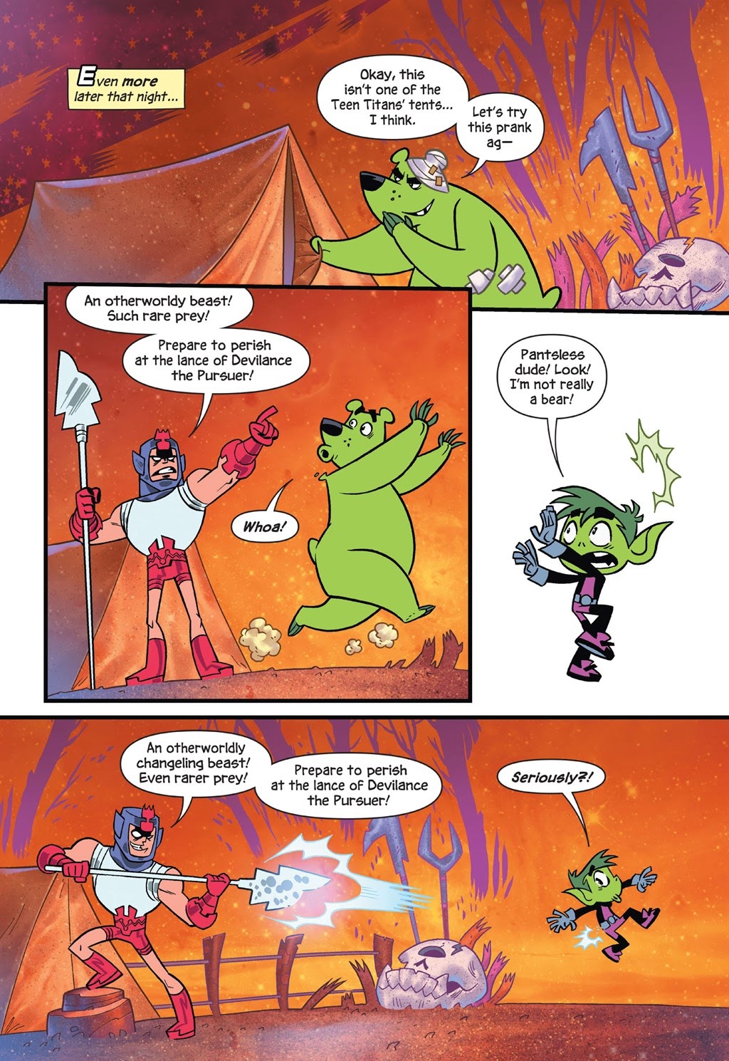 Read online Teen Titans Go! To Camp comic -  Issue # _TPB - 81