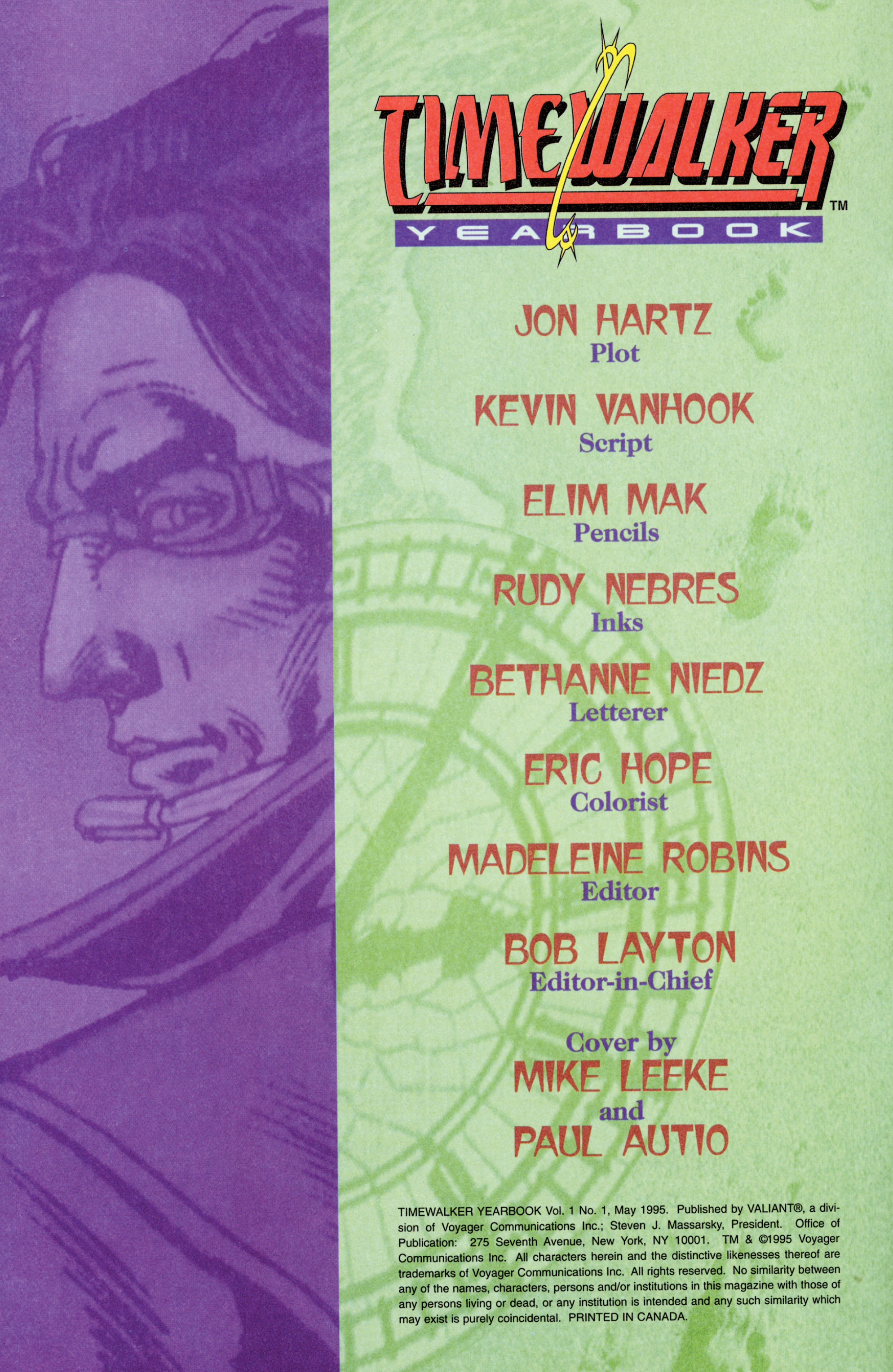 Read online Timewalker Yearbook comic -  Issue # Full - 3