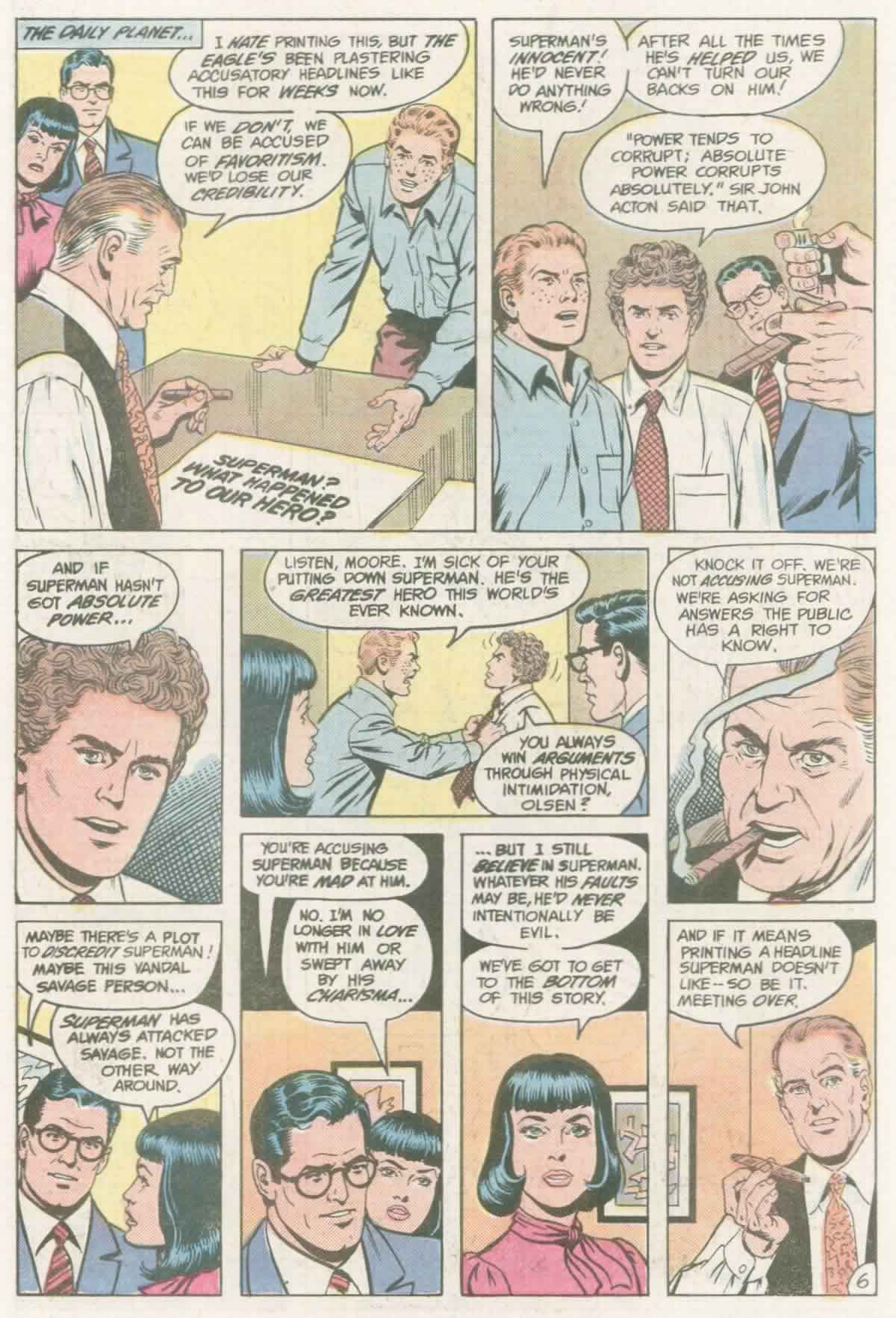 Read online Action Comics (1938) comic -  Issue #556 - 7