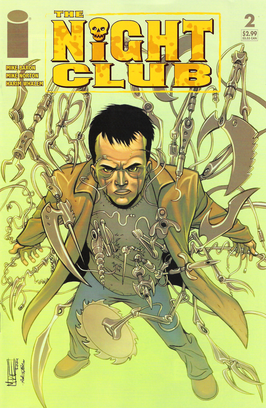 Read online Night Club comic -  Issue #2 - 1