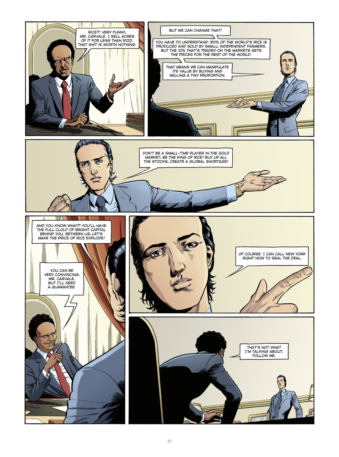 Read online Hedge Fund comic -  Issue #5 - 26