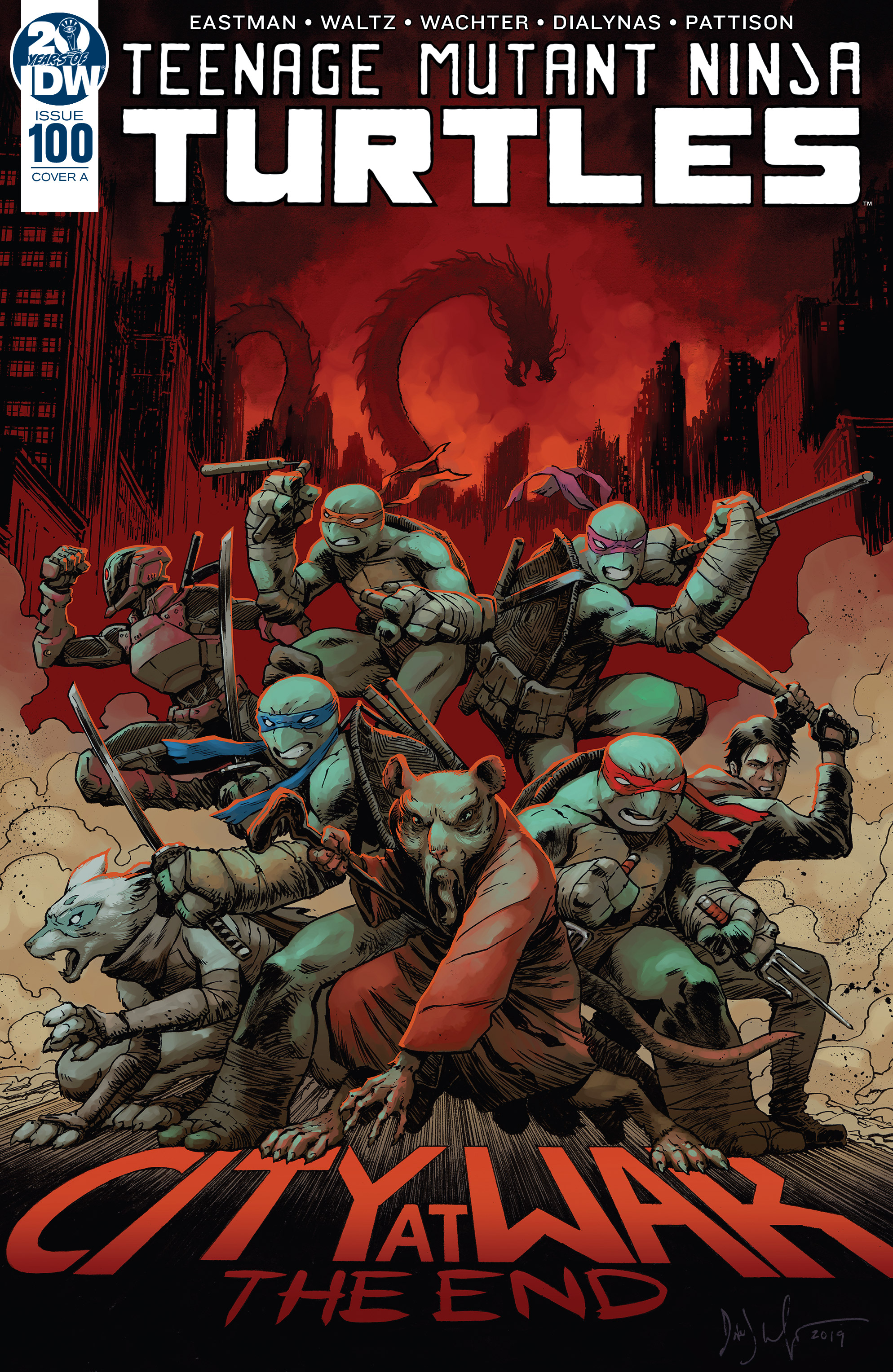 Read online Teenage Mutant Ninja Turtles (2011) comic -  Issue #100 - 1