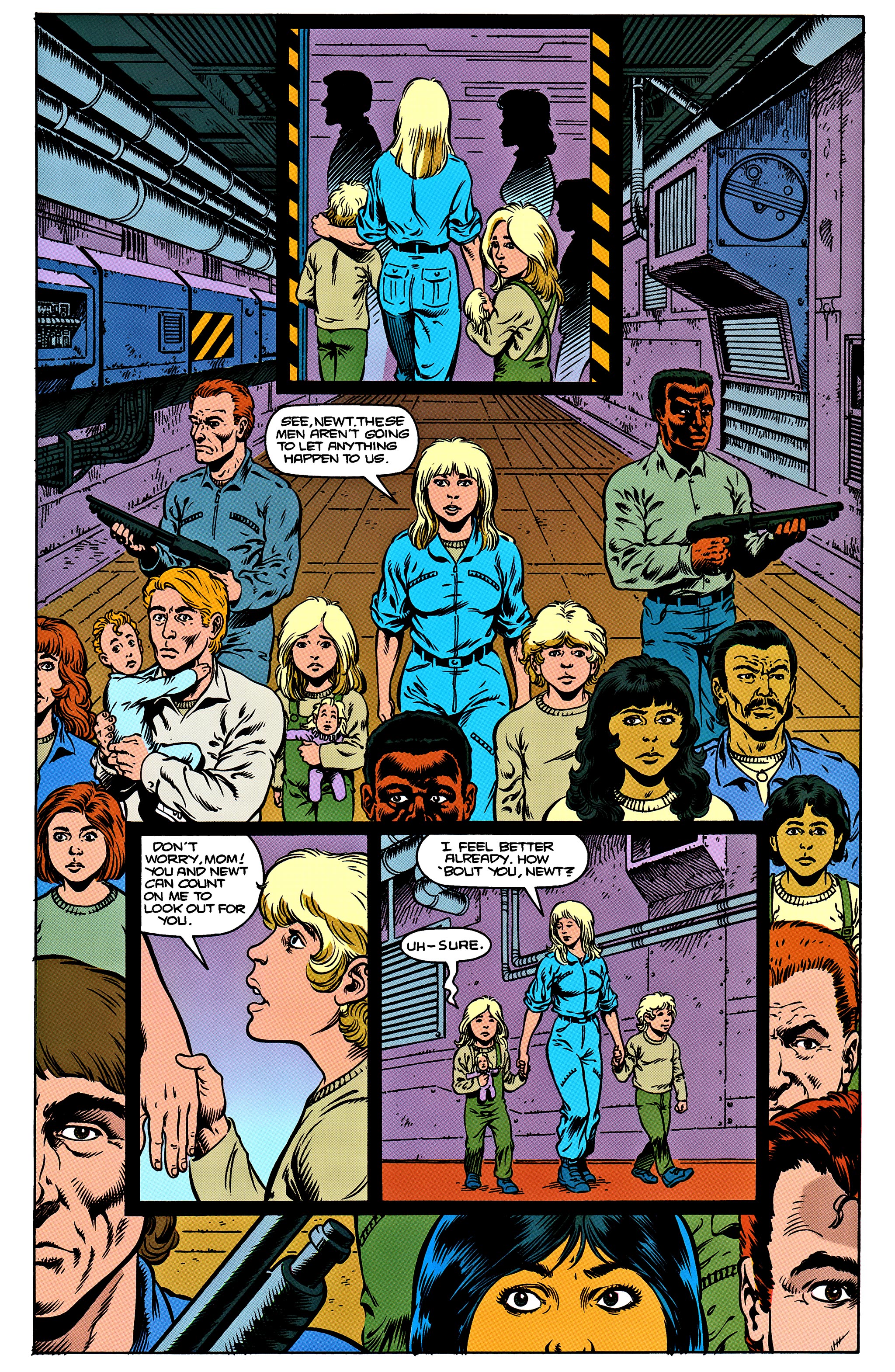 Read online Aliens: Newt's Tale comic -  Issue #1 - 21