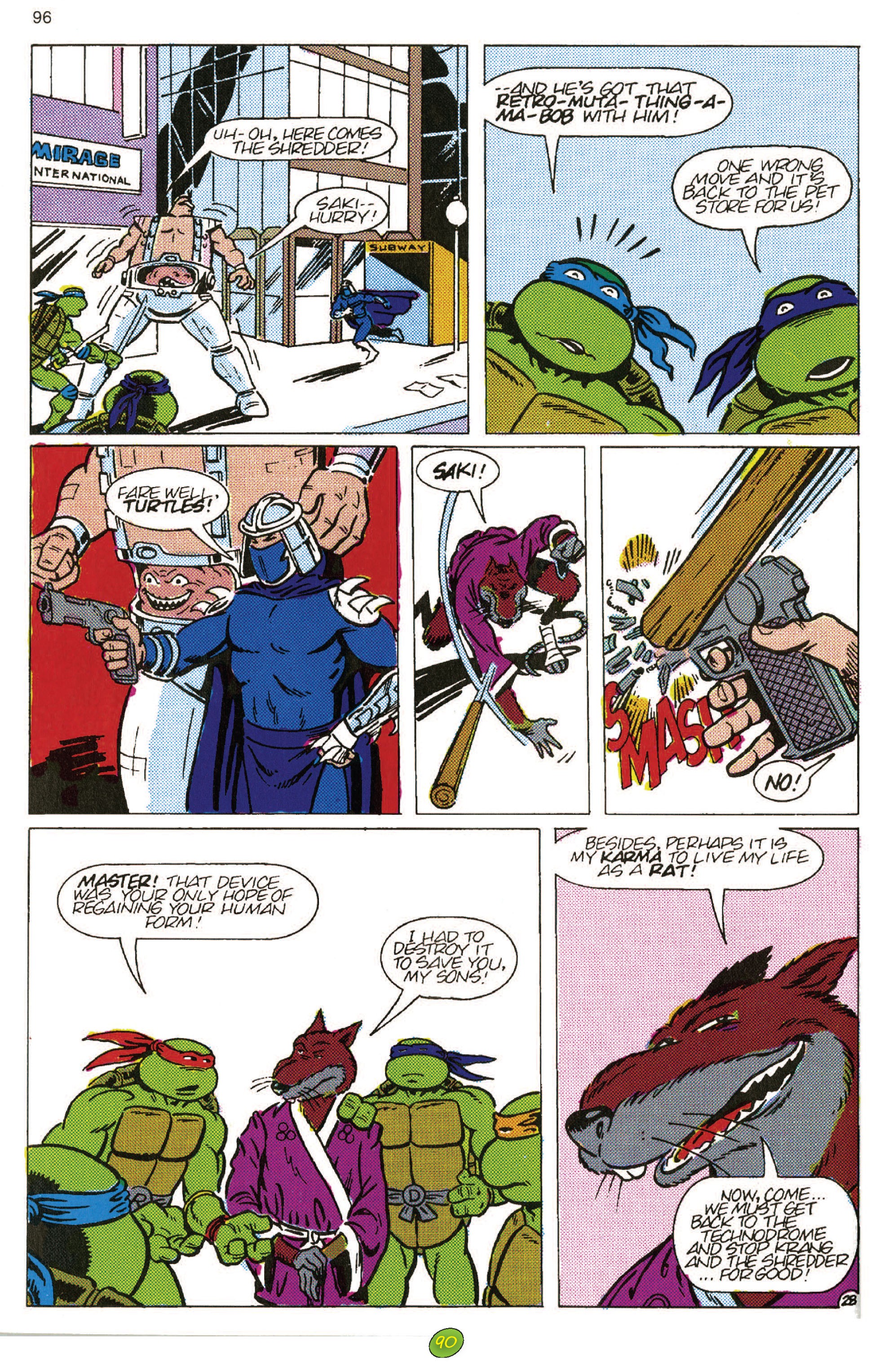 Read online Teenage Mutant Ninja Turtles 100-Page Spectacular comic -  Issue # TPB - 92