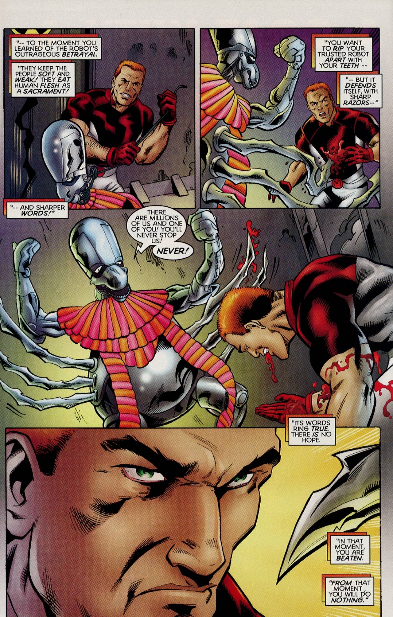 Read online Magnus Robot Fighter (1997) comic -  Issue #8 - 16