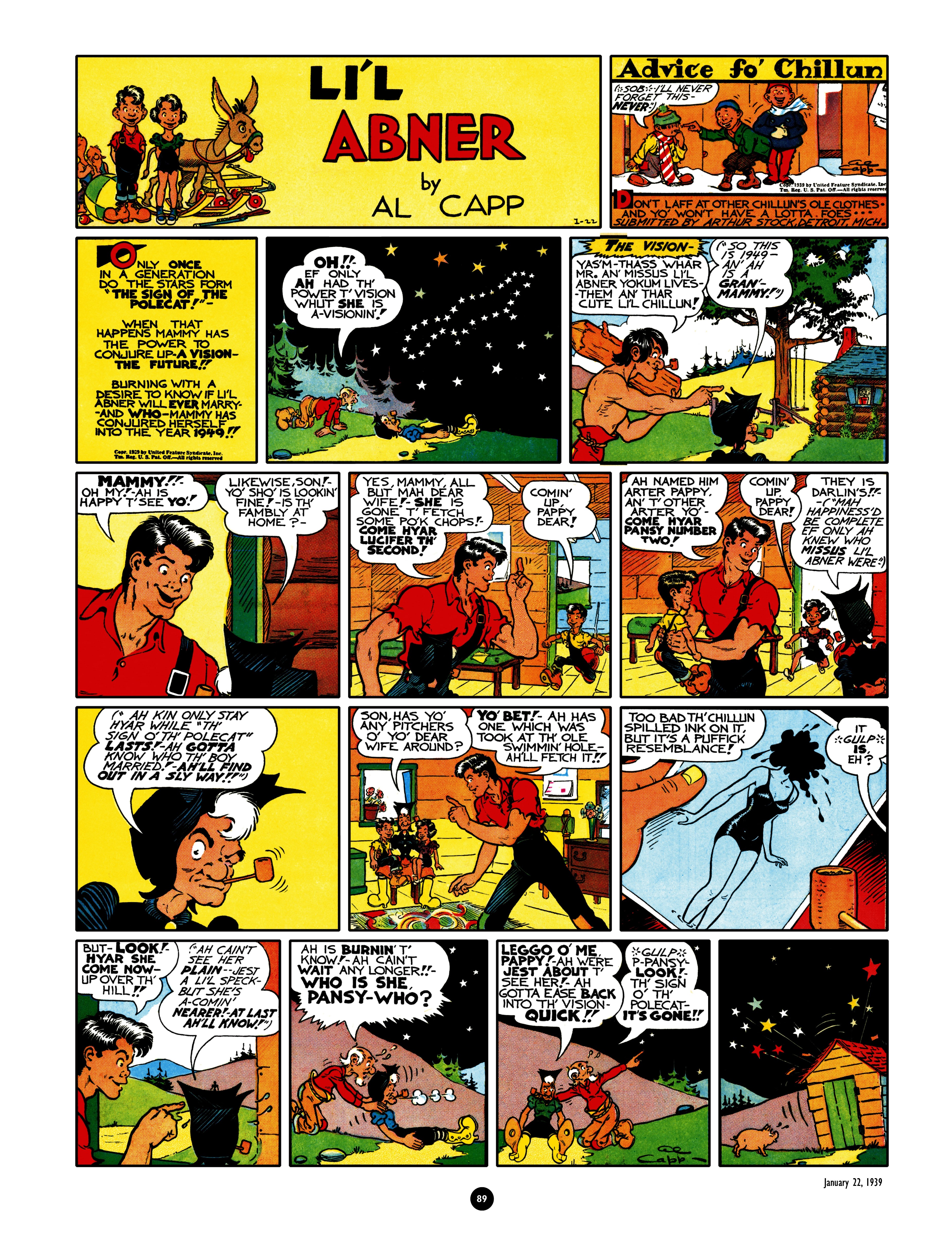 Read online Al Capp's Li'l Abner Complete Daily & Color Sunday Comics comic -  Issue # TPB 3 (Part 1) - 90