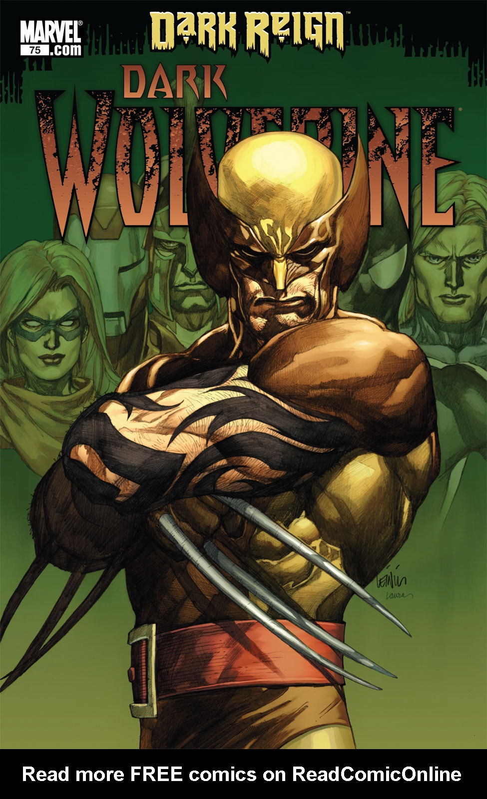 Read online Dark Wolverine comic -  Issue #75 - 1