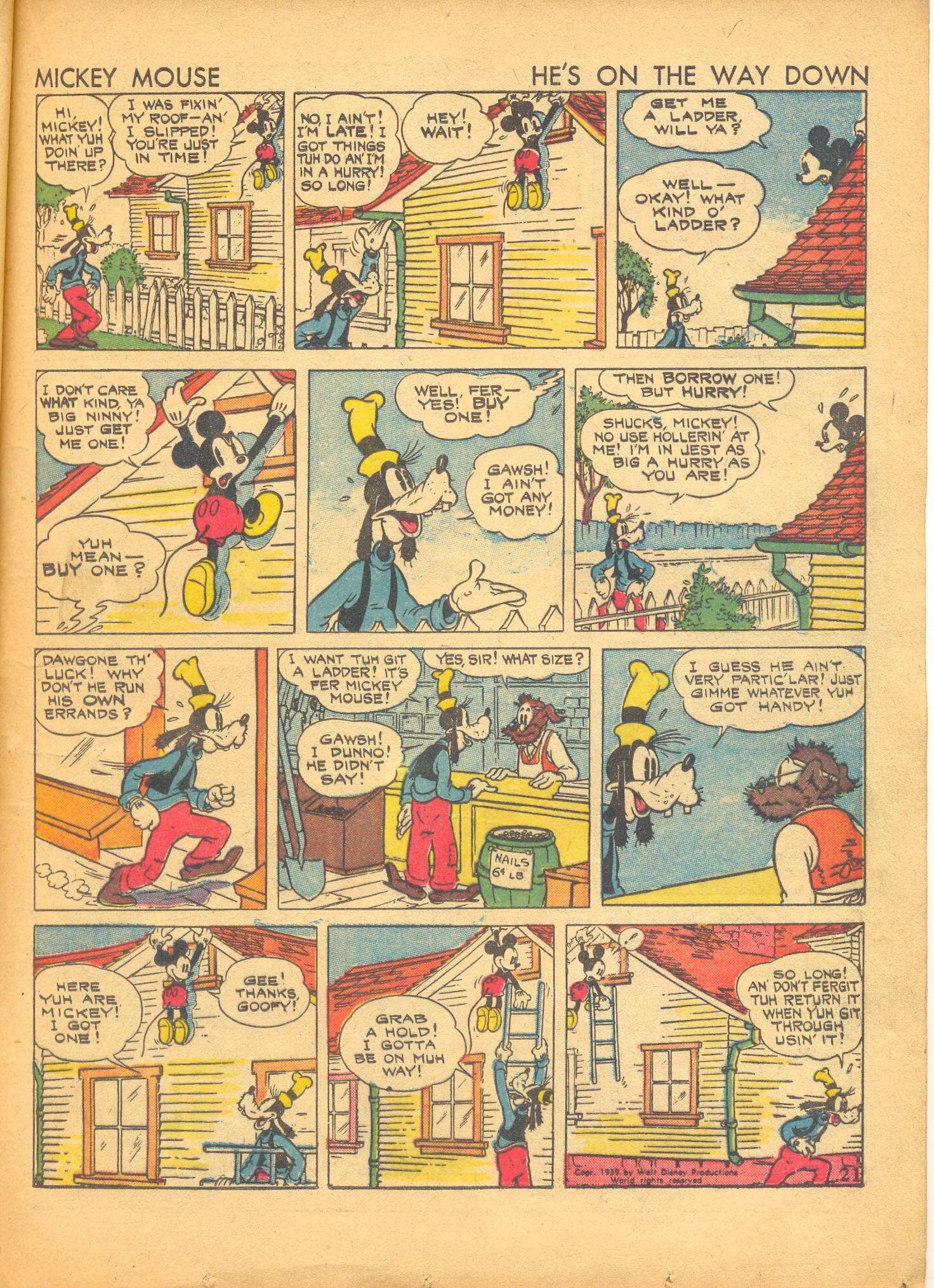 Read online Walt Disney's Comics and Stories comic -  Issue #6 - 23