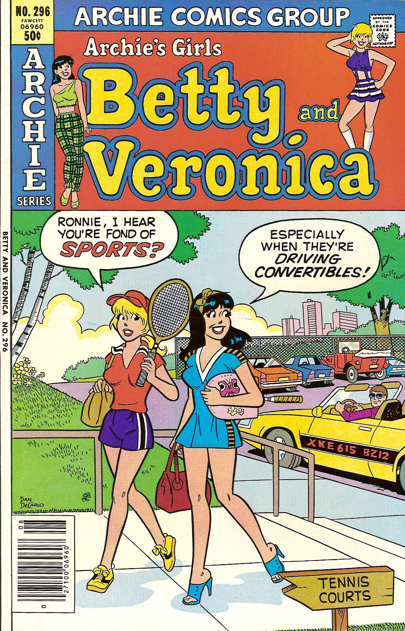 Read online Archie's Girls Betty and Veronica comic -  Issue #296 - 1