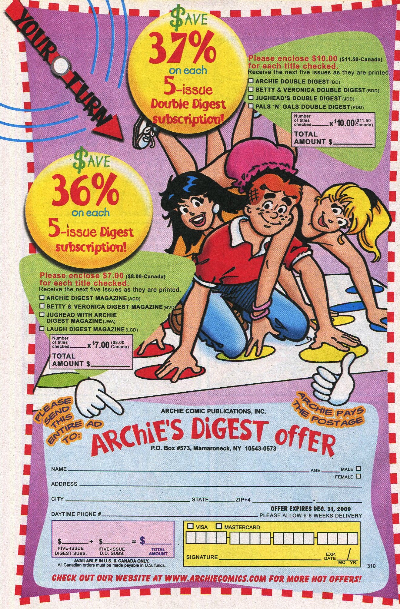 Read online Veronica comic -  Issue #104 - 34