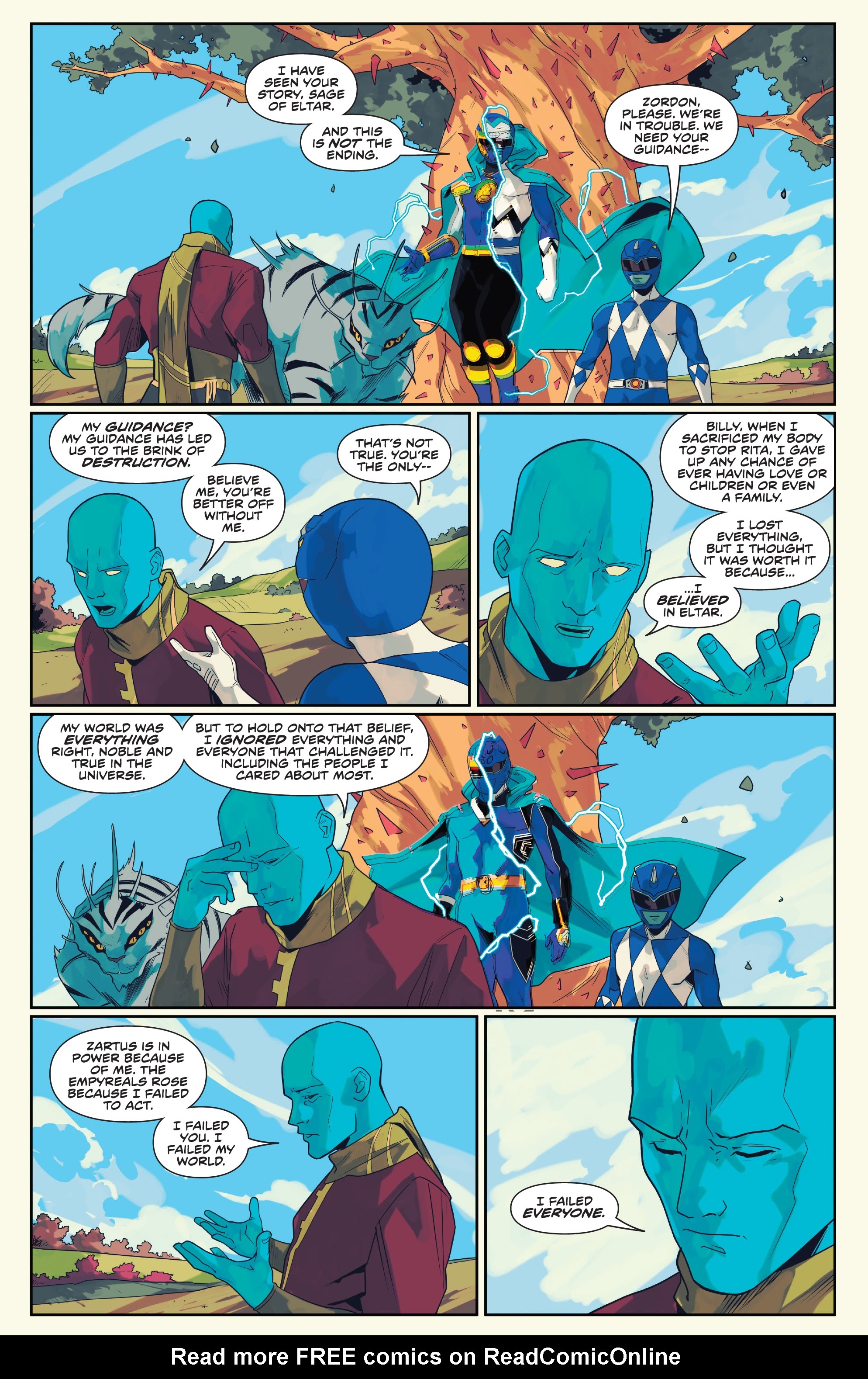 Read online Mighty Morphin comic -  Issue #14 - 20