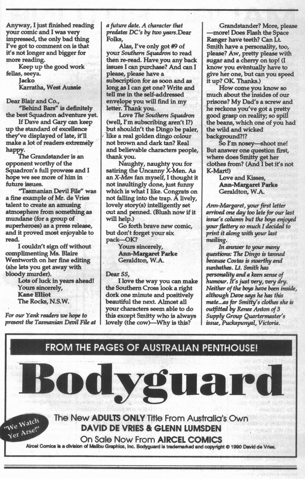 Read online Southern Squadron comic -  Issue #2 - 33