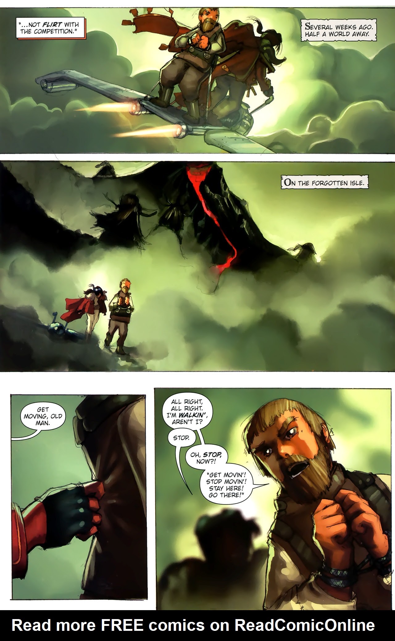 Read online Sky Pirates Of Neo Terra comic -  Issue #1 - 14