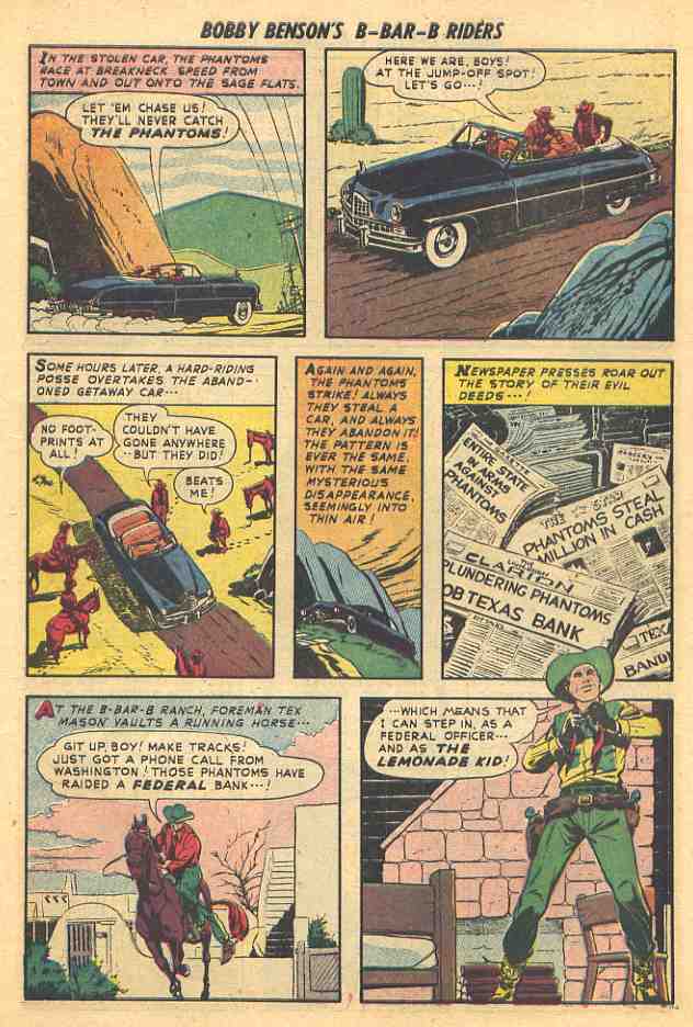 Read online Bobby Benson's B-Bar-B Riders comic -  Issue #5 - 11