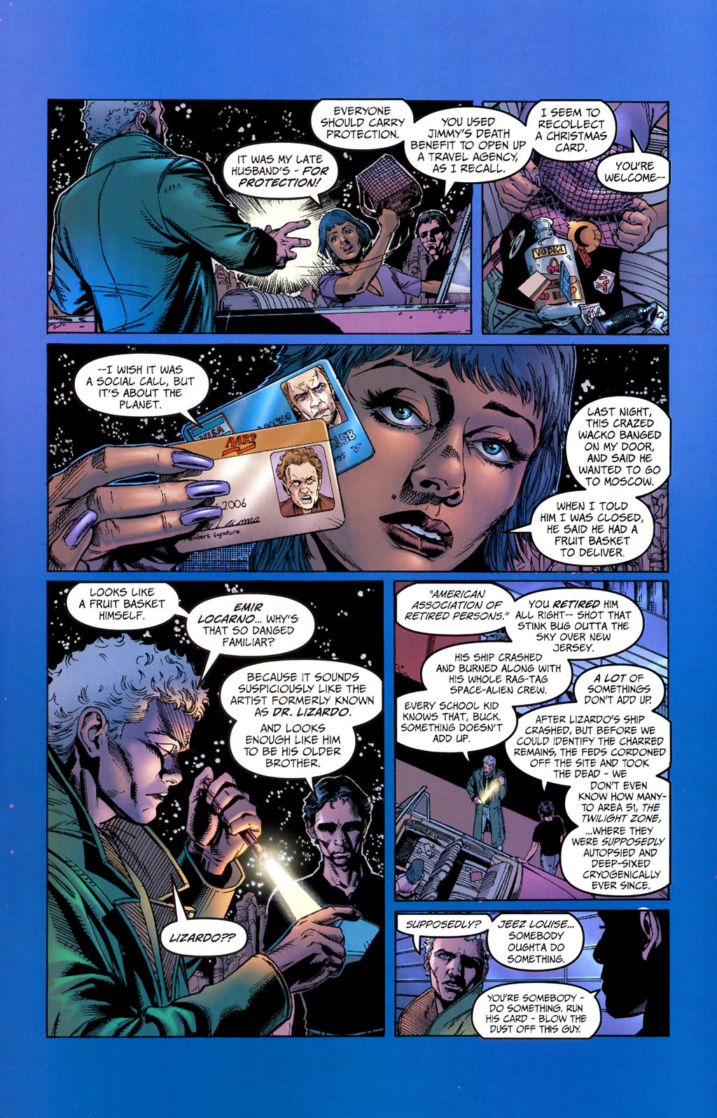 Read online Buckaroo Banzai: Return of the Screw (2006) comic -  Issue #1 - 13