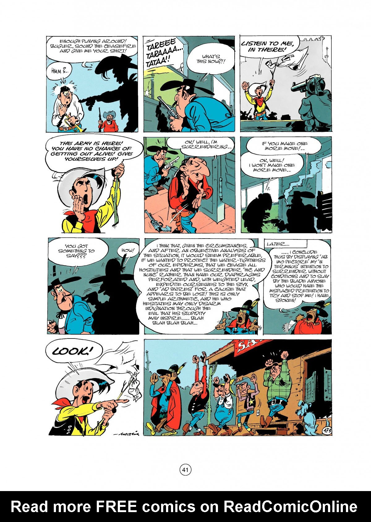 Read online A Lucky Luke Adventure comic -  Issue #27 - 42