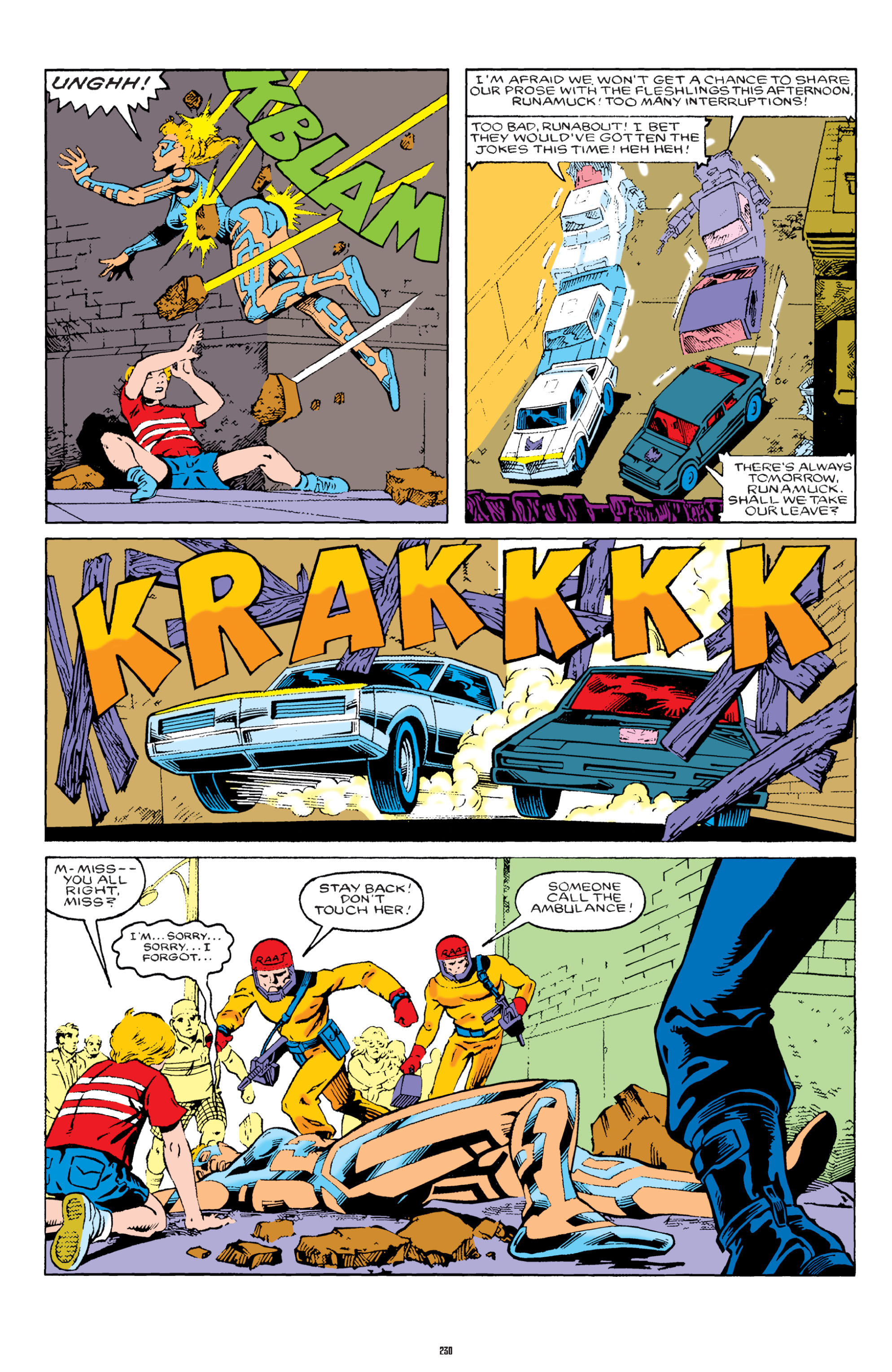 Read online The Transformers Classics comic -  Issue # TPB 2 - 231