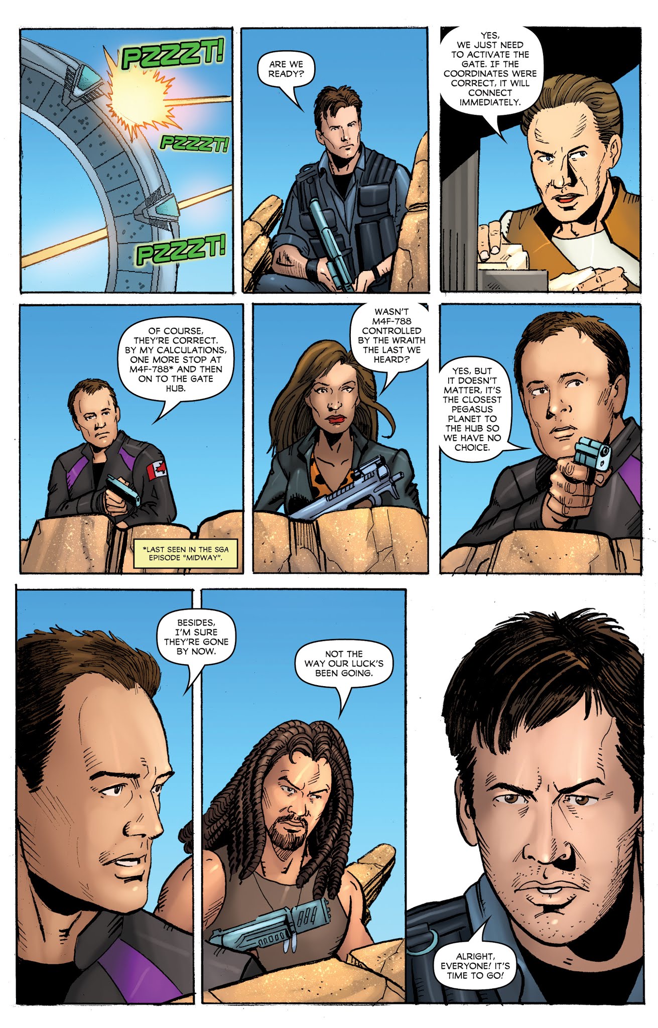 Read online Stargate Atlantis: Singularity comic -  Issue #3 - 5