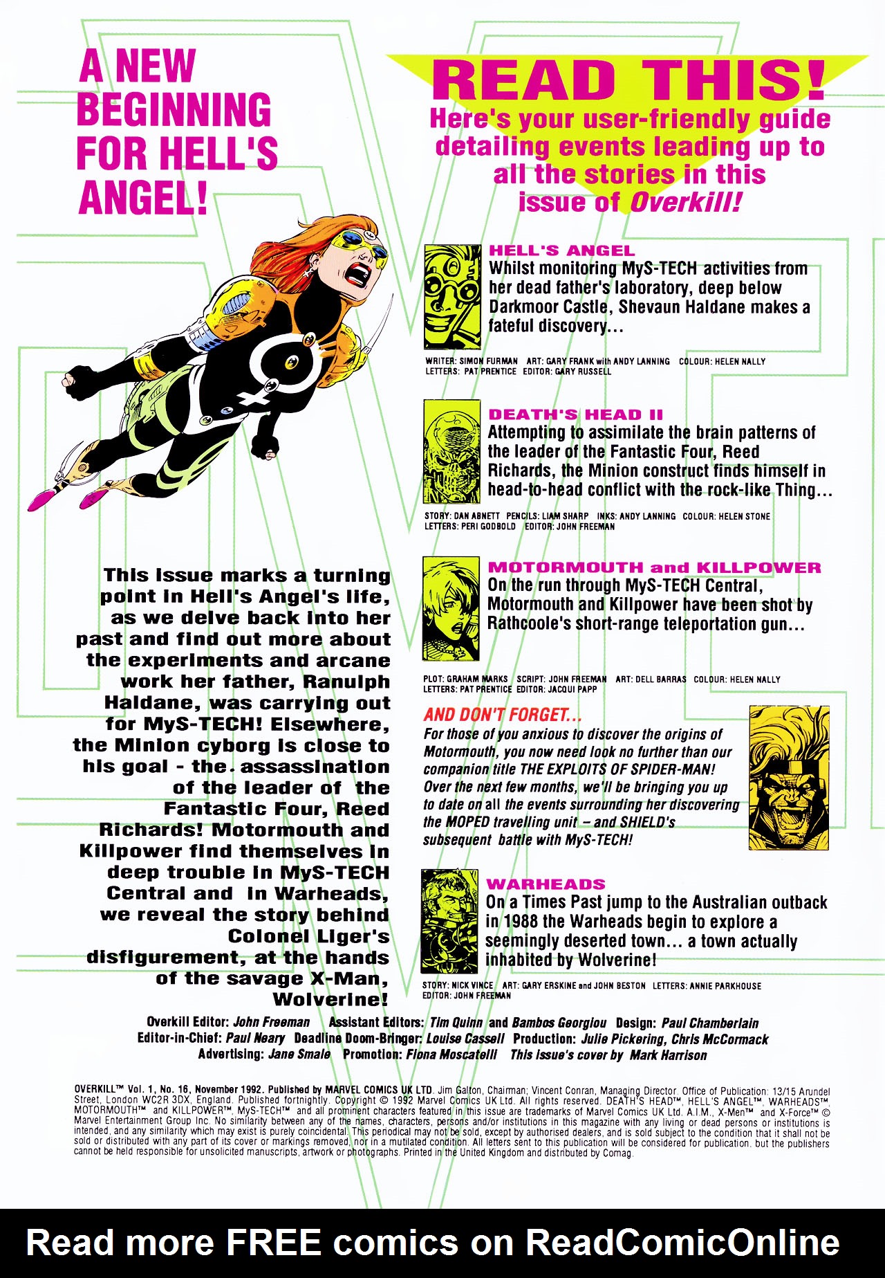 Read online Overkill comic -  Issue #16 - 2