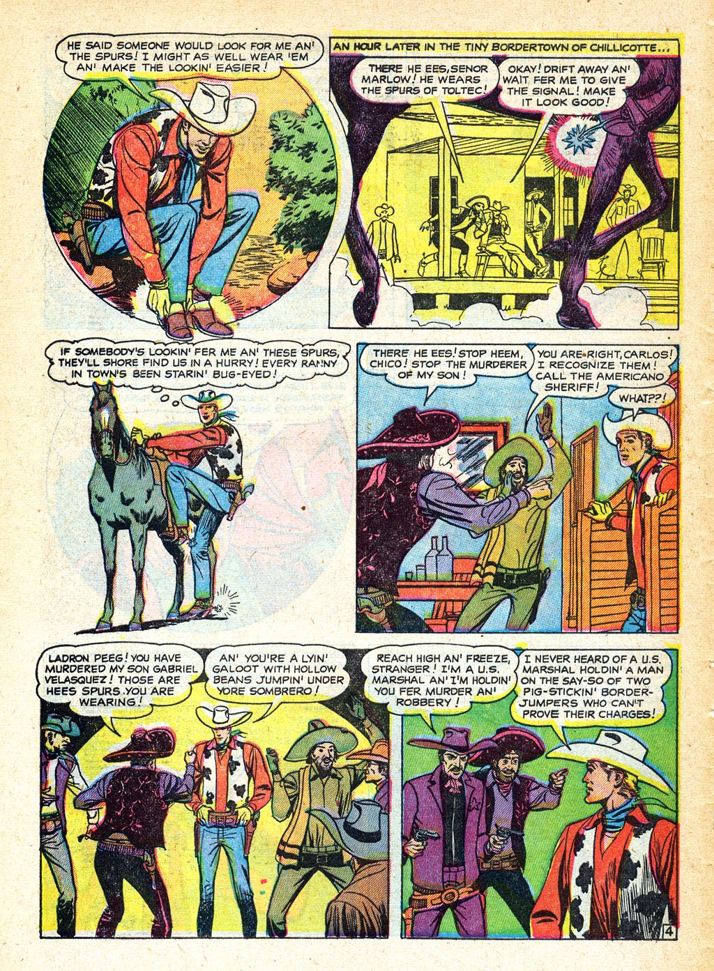 Read online Two Gun Western (1950) comic -  Issue #11 - 5