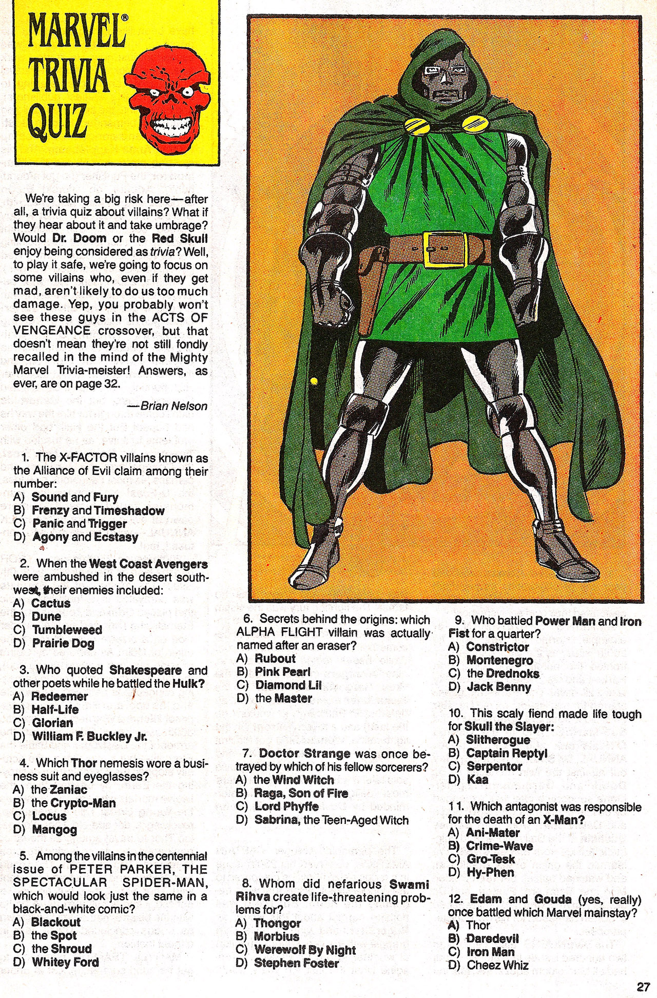 Read online Marvel Age comic -  Issue #81 - 28