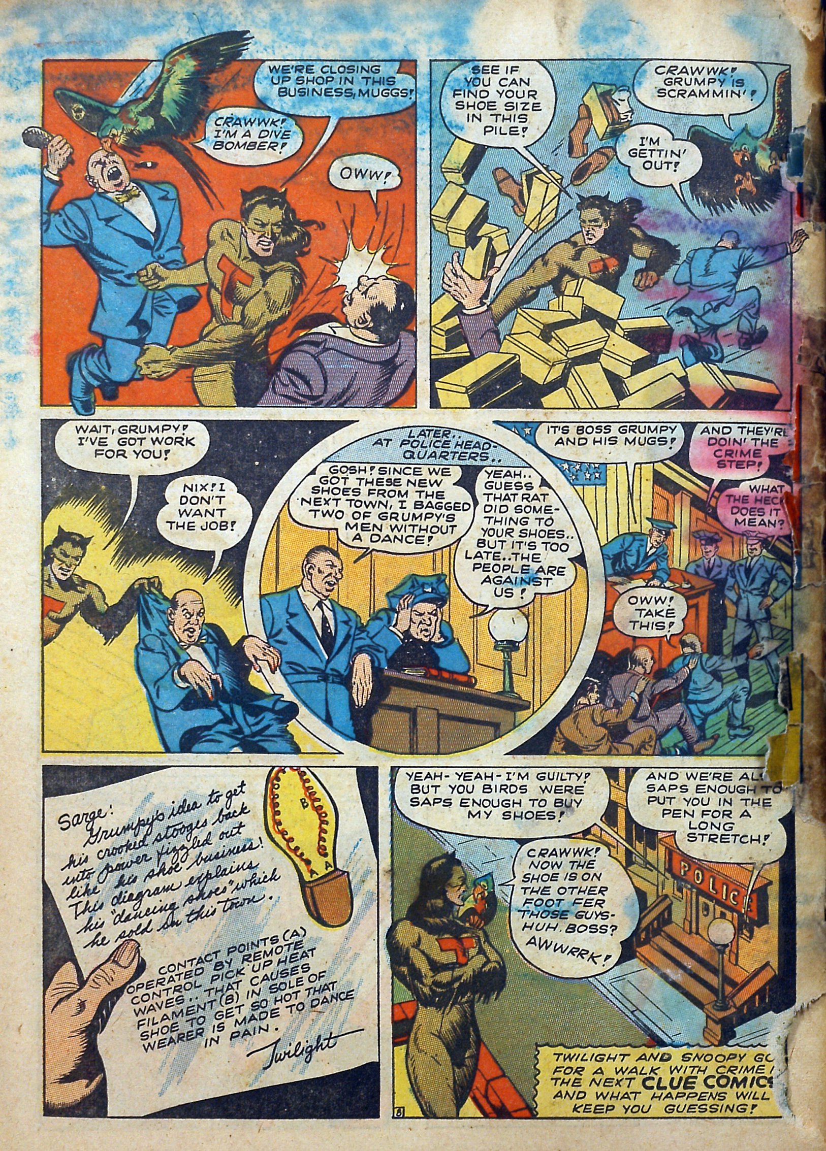 Read online Clue Comics comic -  Issue #4 - 66