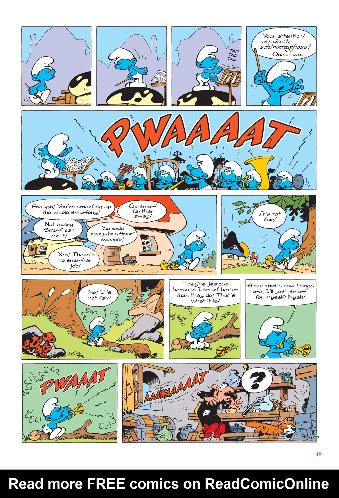 Read online The Smurfs comic -  Issue #3 - 49