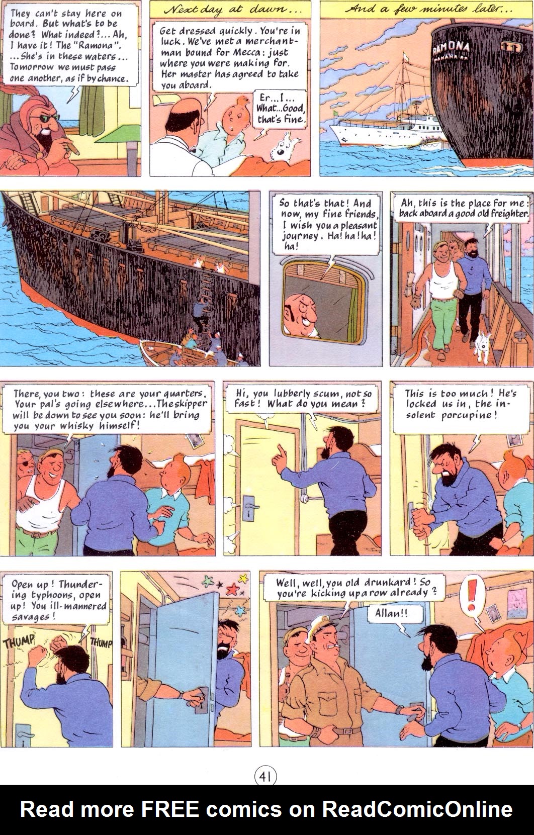 Read online The Adventures of Tintin comic -  Issue #19 - 43