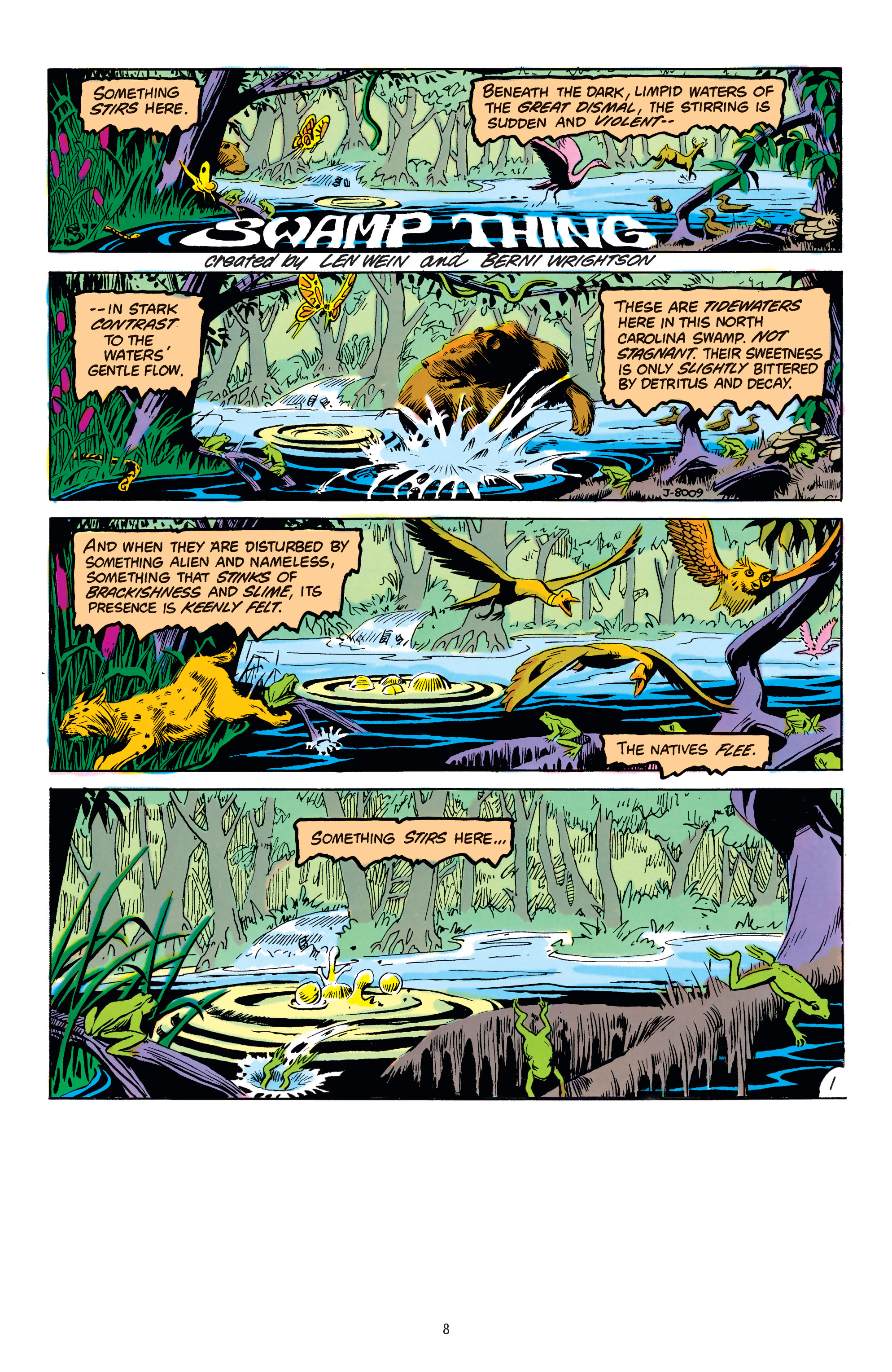 Read online Swamp Thing: The Bronze Age comic -  Issue # TPB 3 (Part 1) - 7
