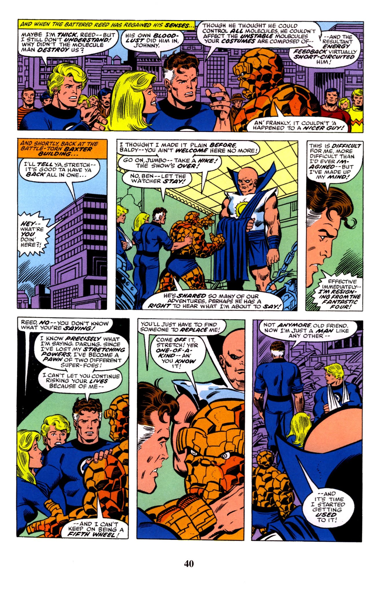 Read online Fantastic Four Visionaries: George Perez comic -  Issue # TPB 2 (Part 1) - 40