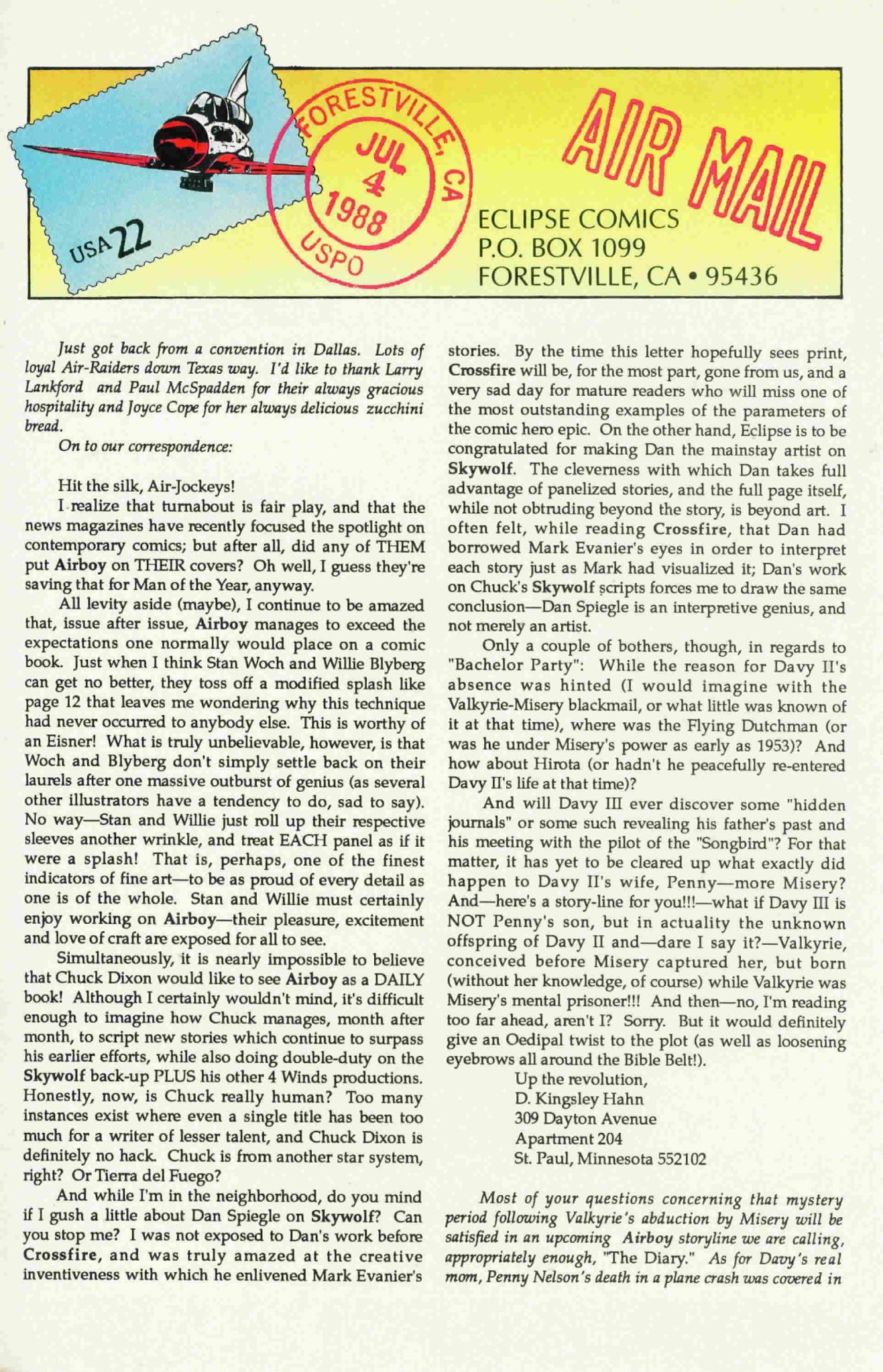 Read online Airboy (1986) comic -  Issue #39 - 20