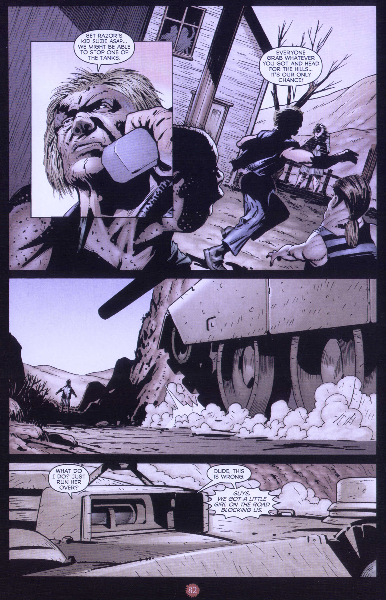 Read online The Hills Have Eyes: The Beginning comic -  Issue # TPB - 87