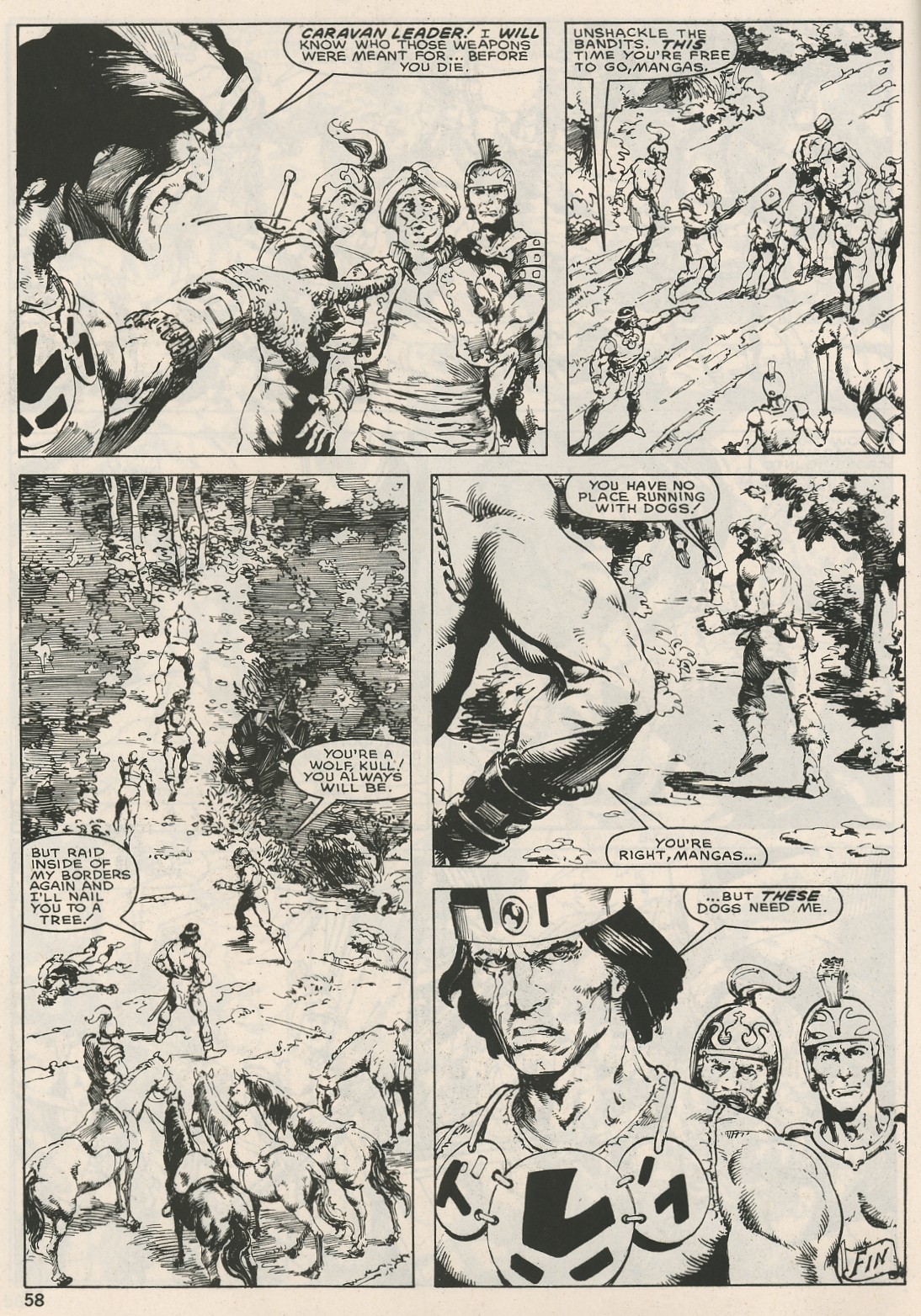 Read online The Savage Sword Of Conan comic -  Issue #125 - 58