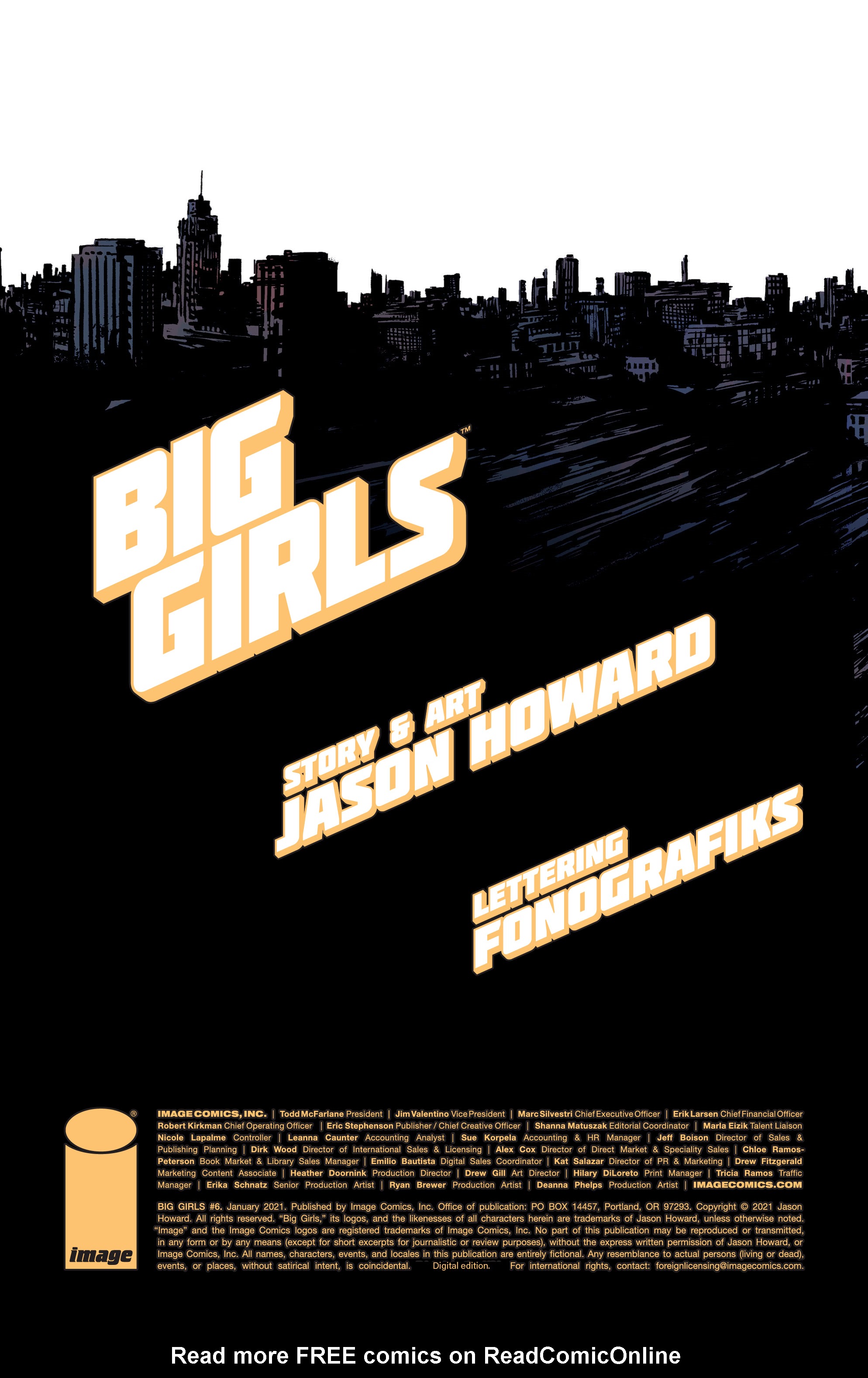 Read online Big Girls comic -  Issue #6 - 2