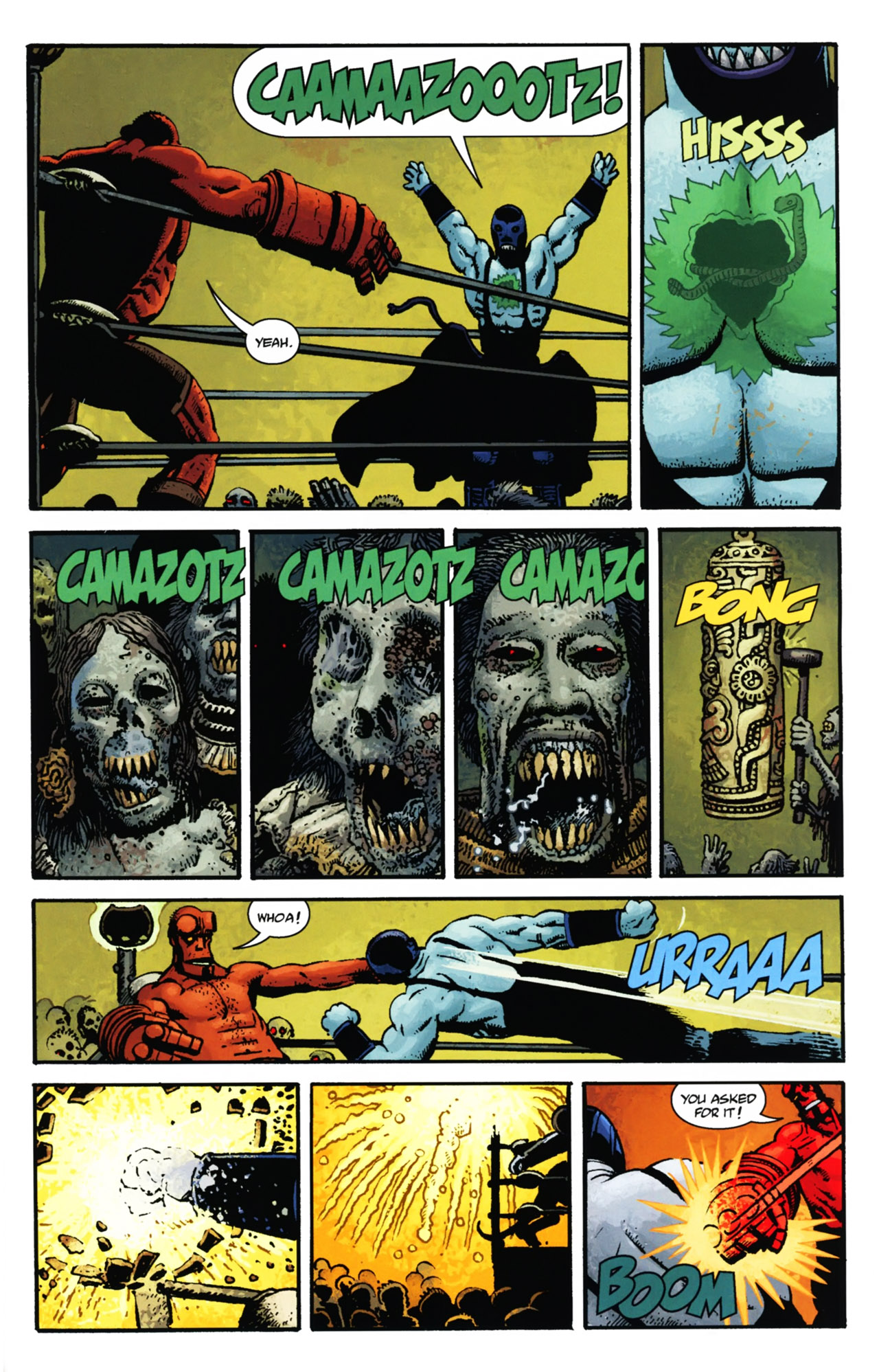Read online Hellboy In Mexico (2010) comic -  Issue # Full - 22