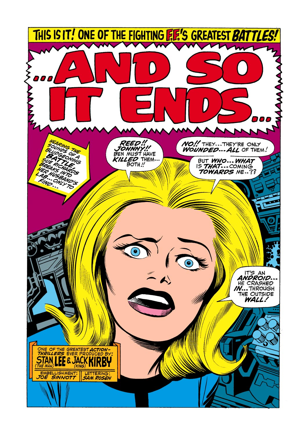 Read online Fantastic Four (1961) comic -  Issue #71 - 2