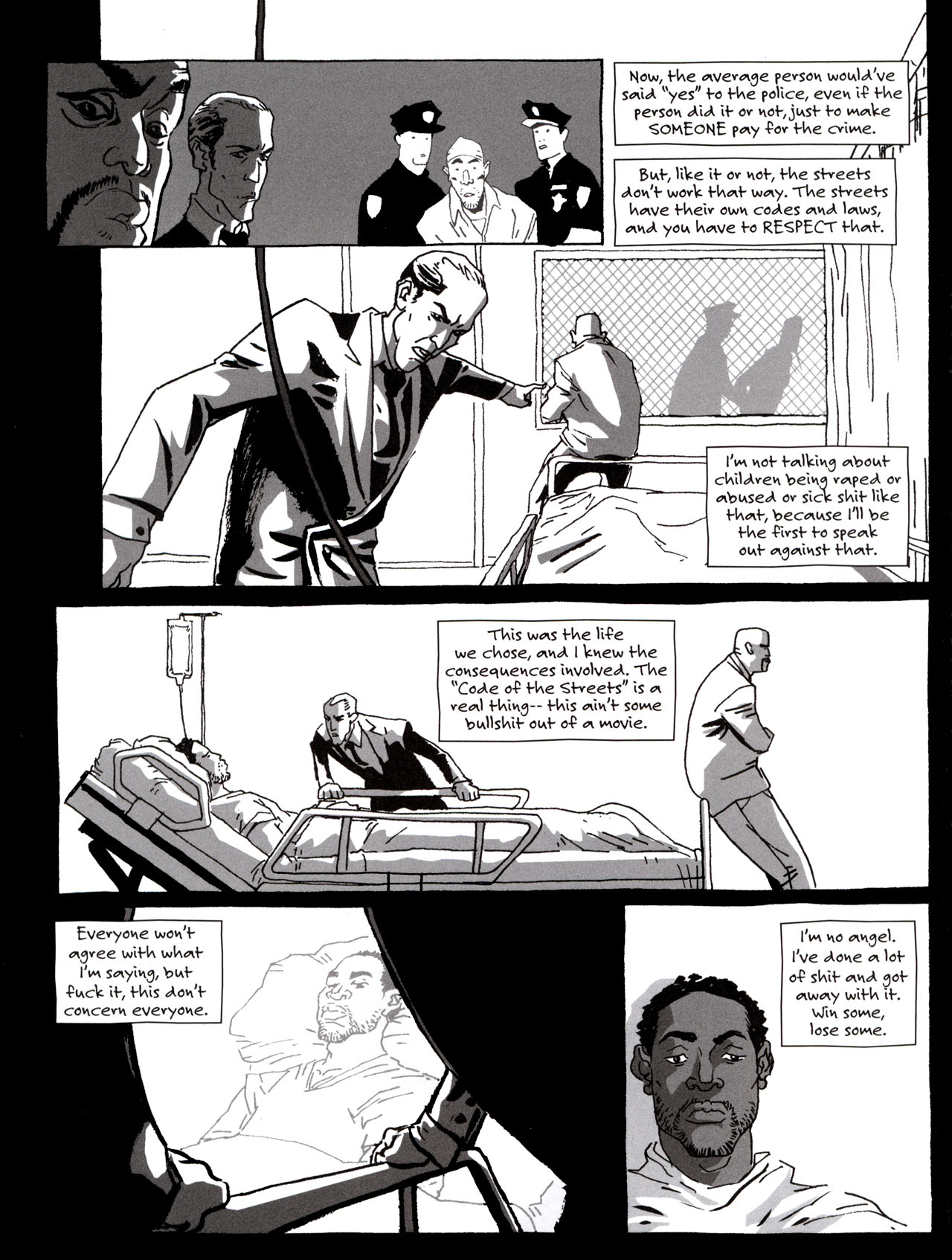 Read online Sentences: The Life of M.F. Grimm comic -  Issue # TPB - 72