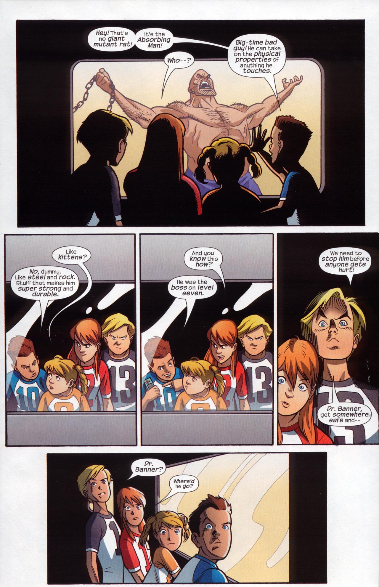 Read online Hulk and Power Pack comic -  Issue #1 - 11