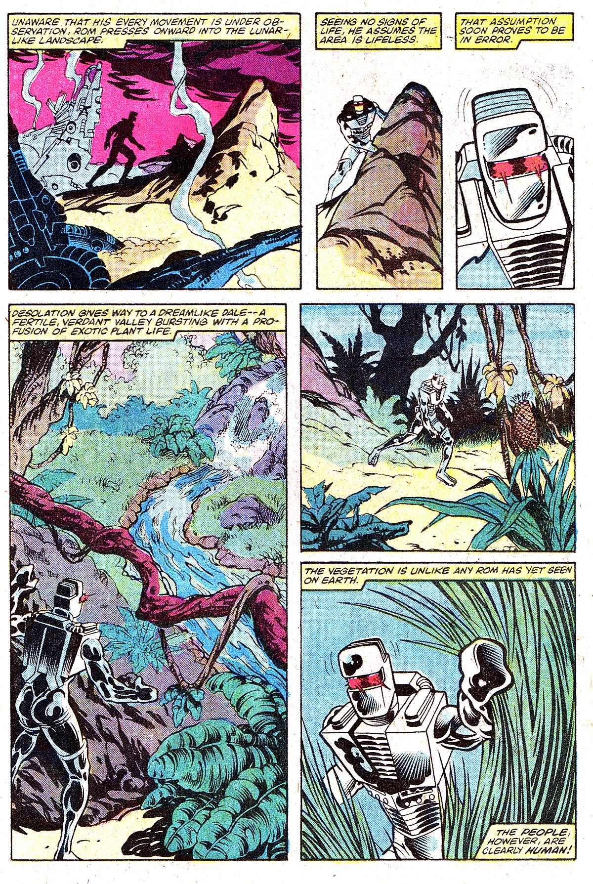 Read online ROM (1979) comic -  Issue #42 - 8